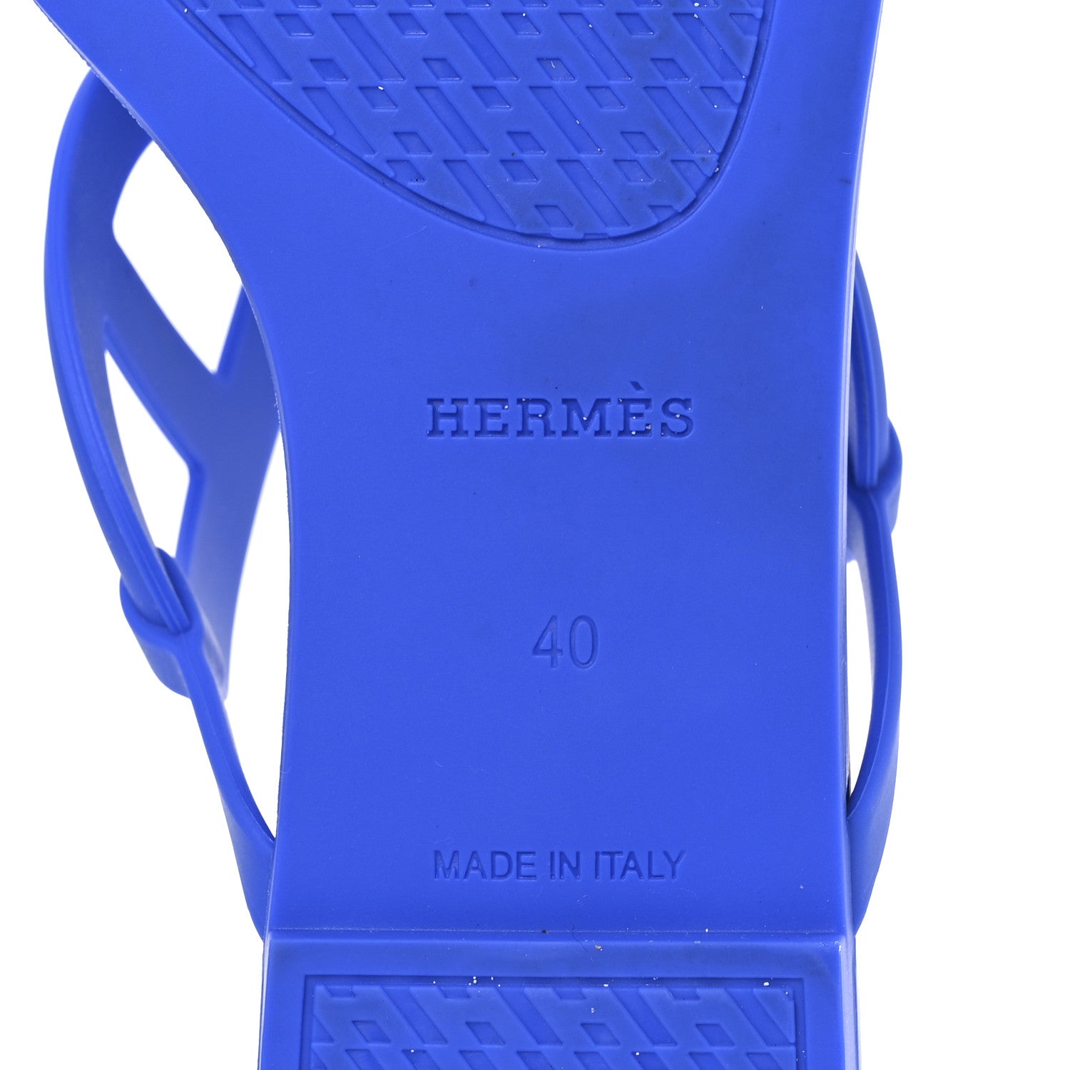 Rubber Womens Egerie Sandals 40 Bleu Outremer