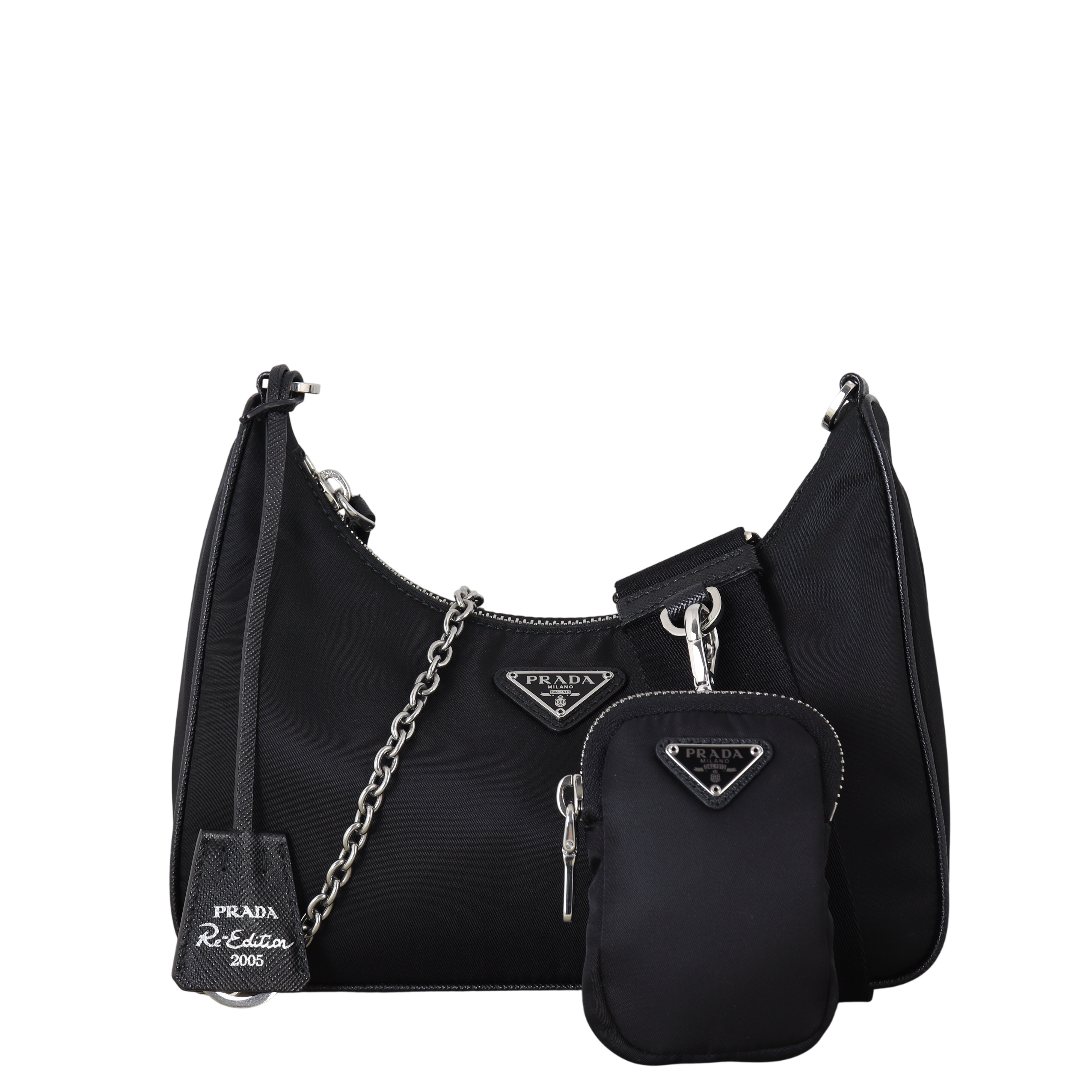 Prada Re-Edition 2005 Tessuto Shoulder Bag