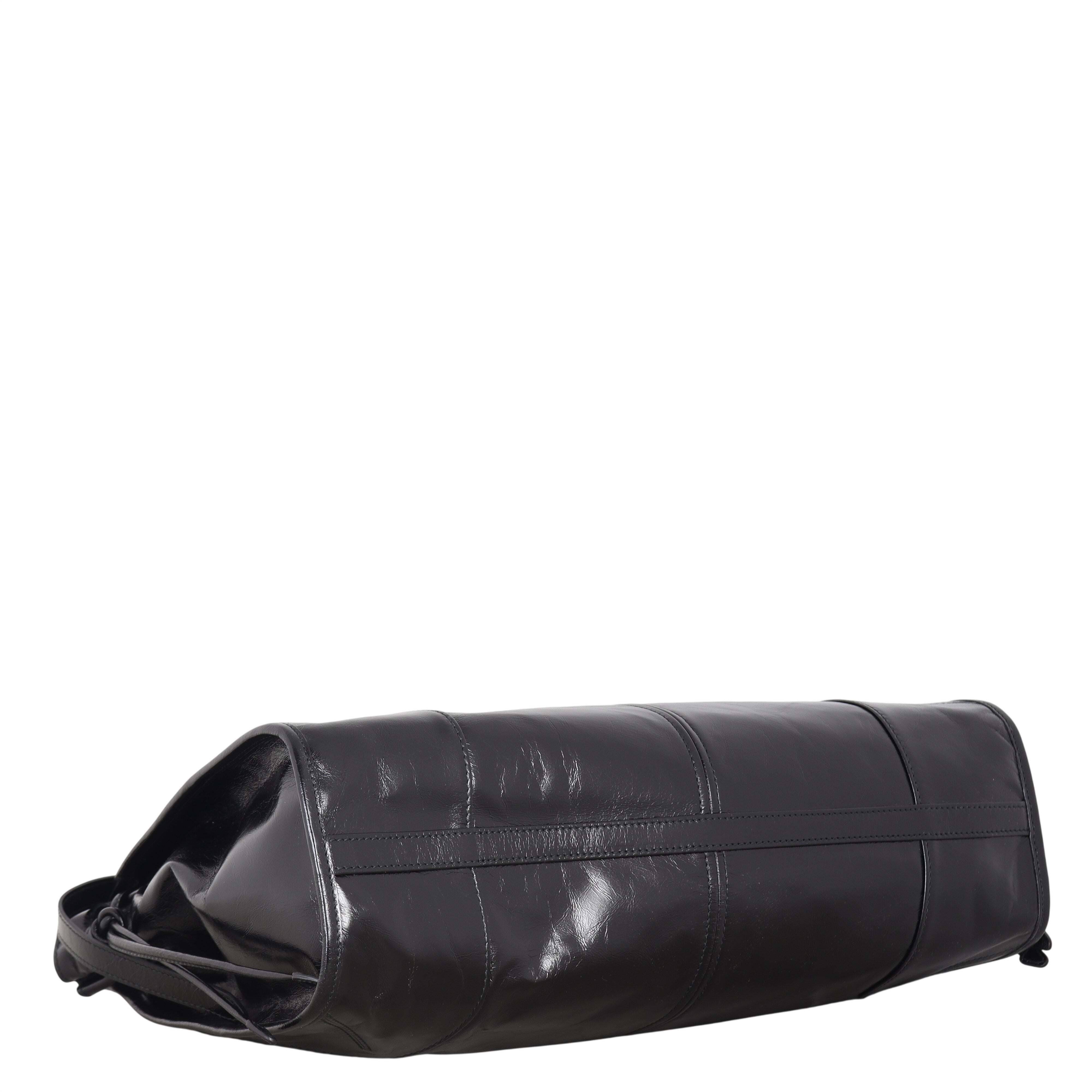 Prada Vitello Shine Bonnie Shoulder Bag Large