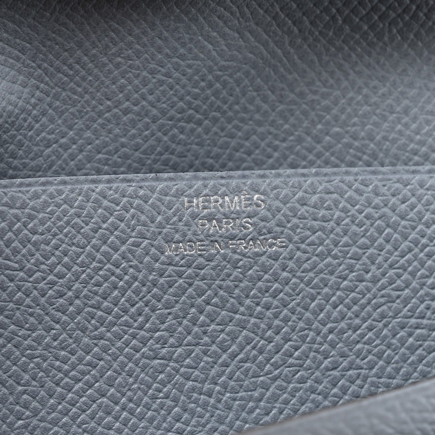 Epsom Bi-Color Bearn Gusset Wallet Lime Bleu Lin