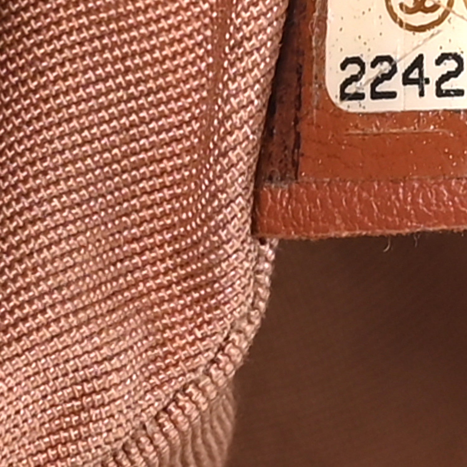 Lambskin Quilted Small Urban Spirit Backpack Brown
