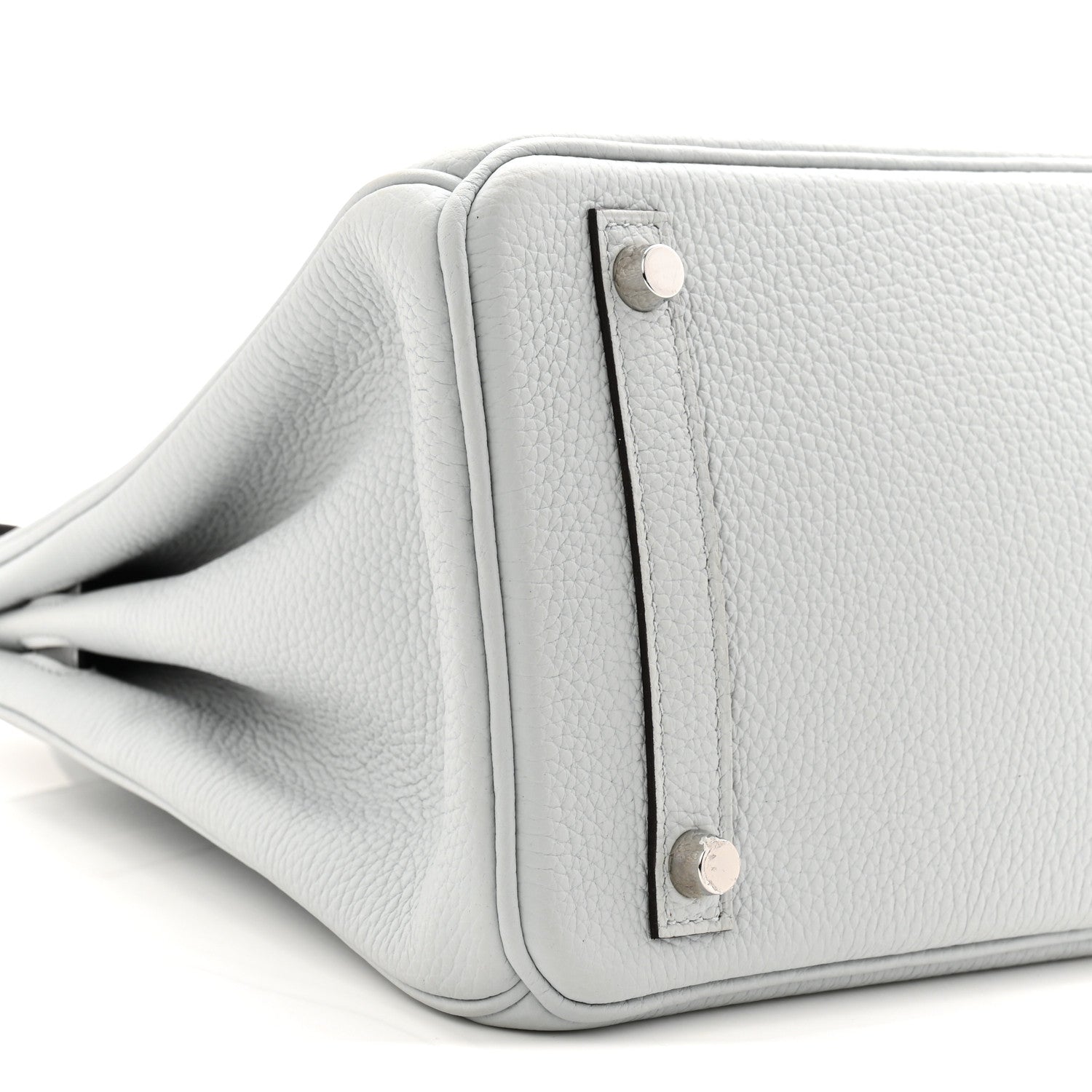 Taurillon Clemence Birkin 30 Bleu Pale