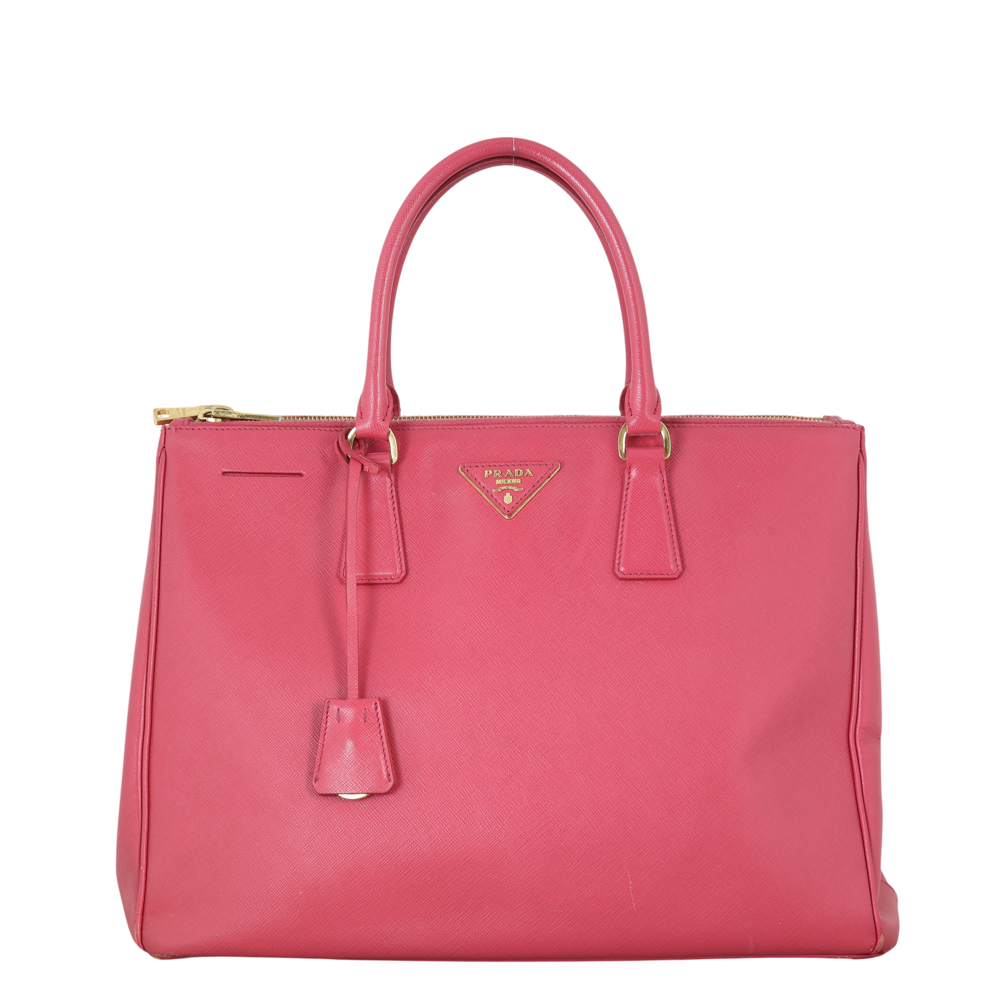 Prada Saffiano Lux Galleria Double Zip Tote Large