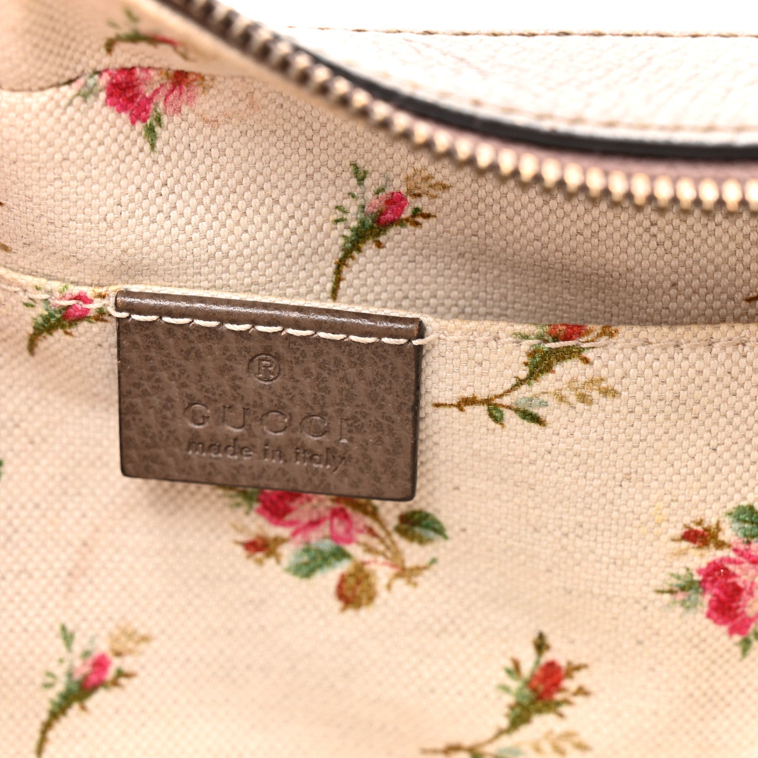 GG Supreme Monogram Web Neo Vintage Shoulder Bag Beige New Acero Crop