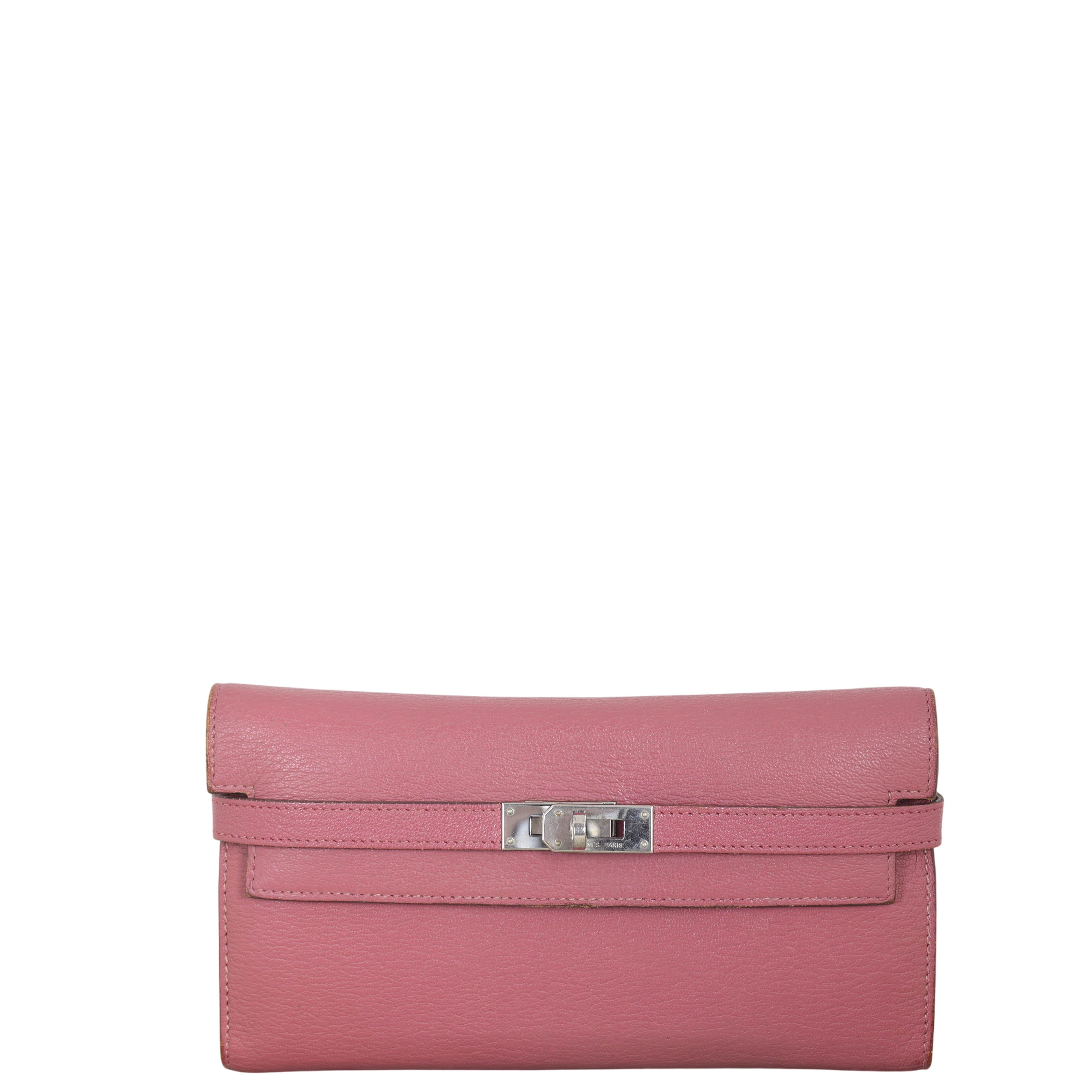 Hermes Kelly Classic Long Wallet Epsom