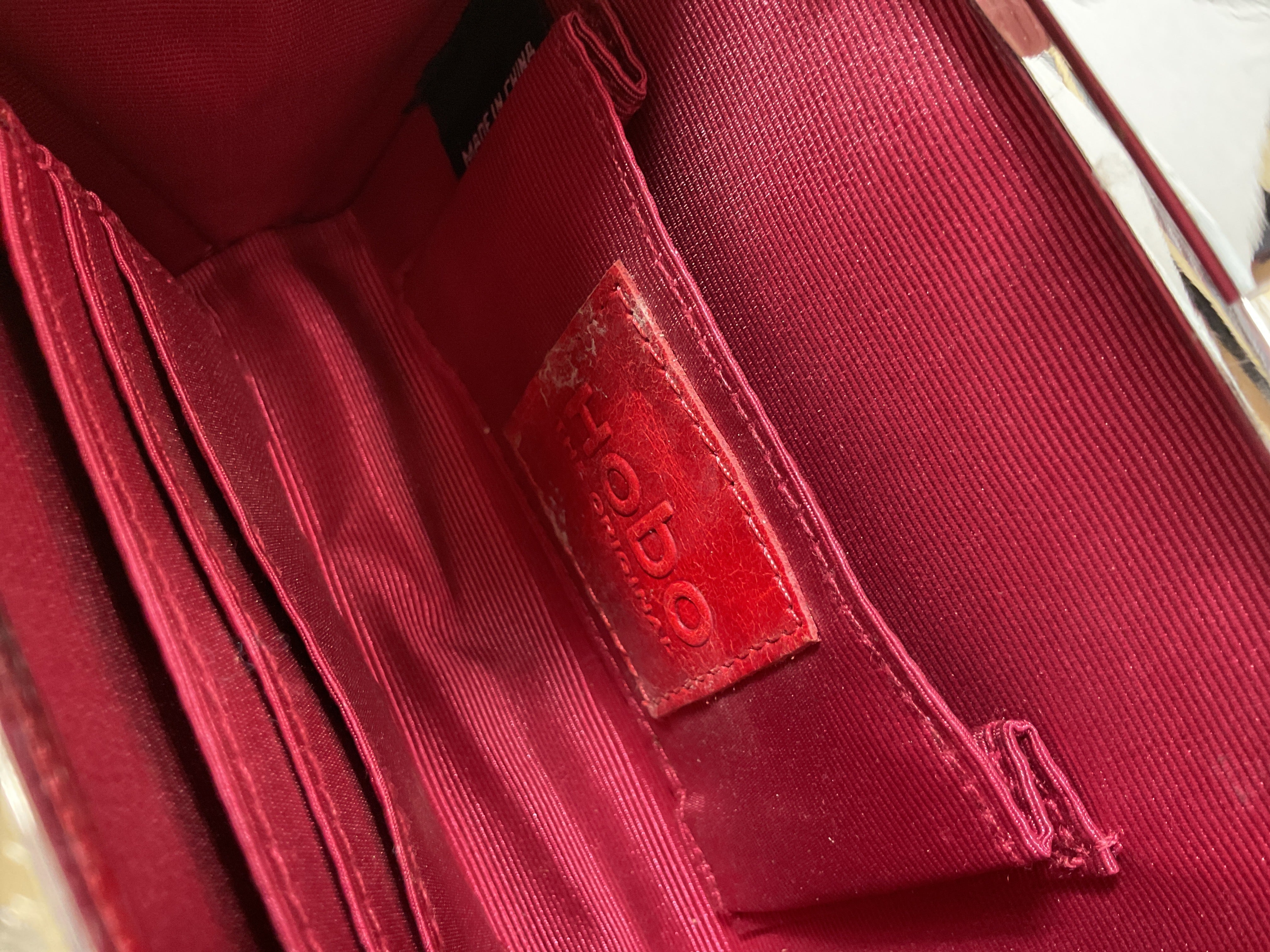 Crossbody By Hobo Intl In Maroon, Size:Small