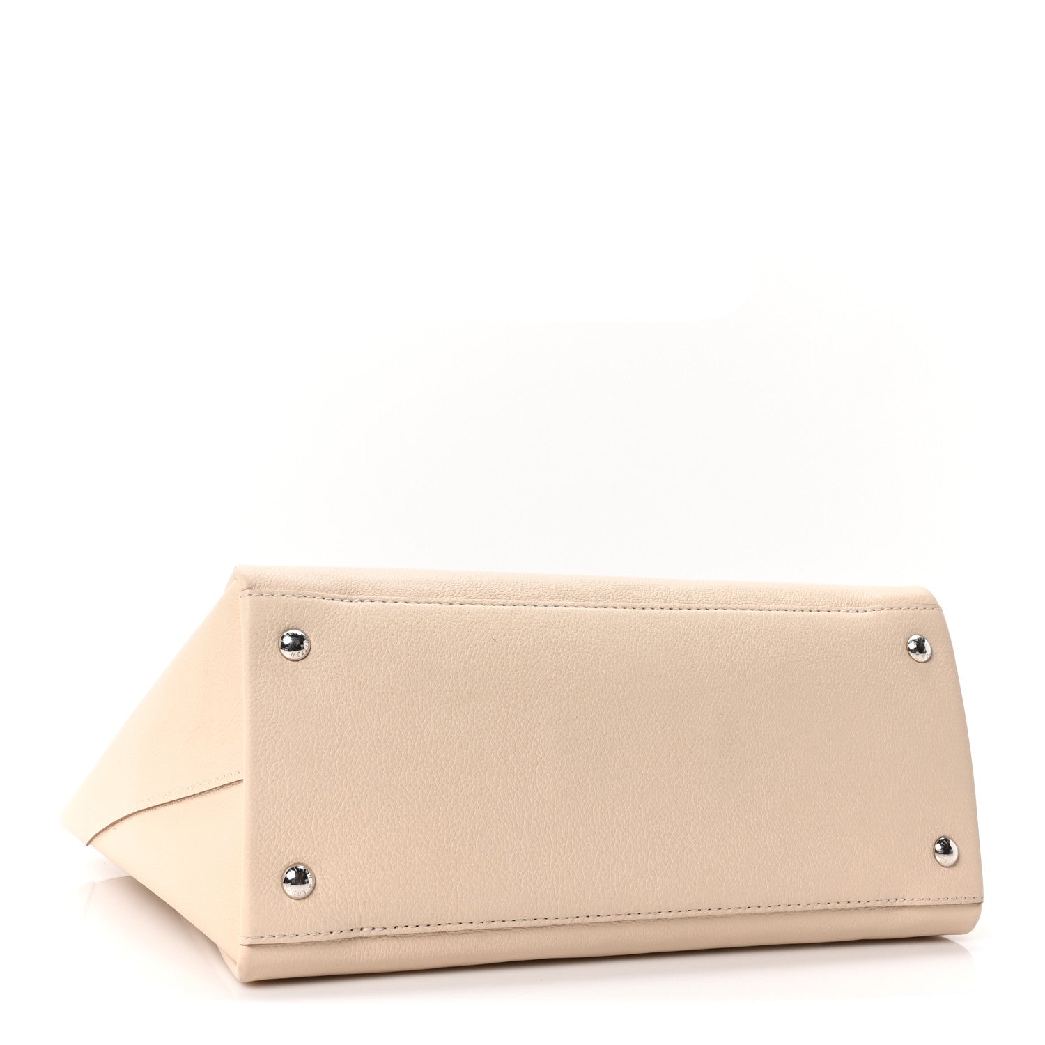 Calfskin Lockmeto Cream Beige