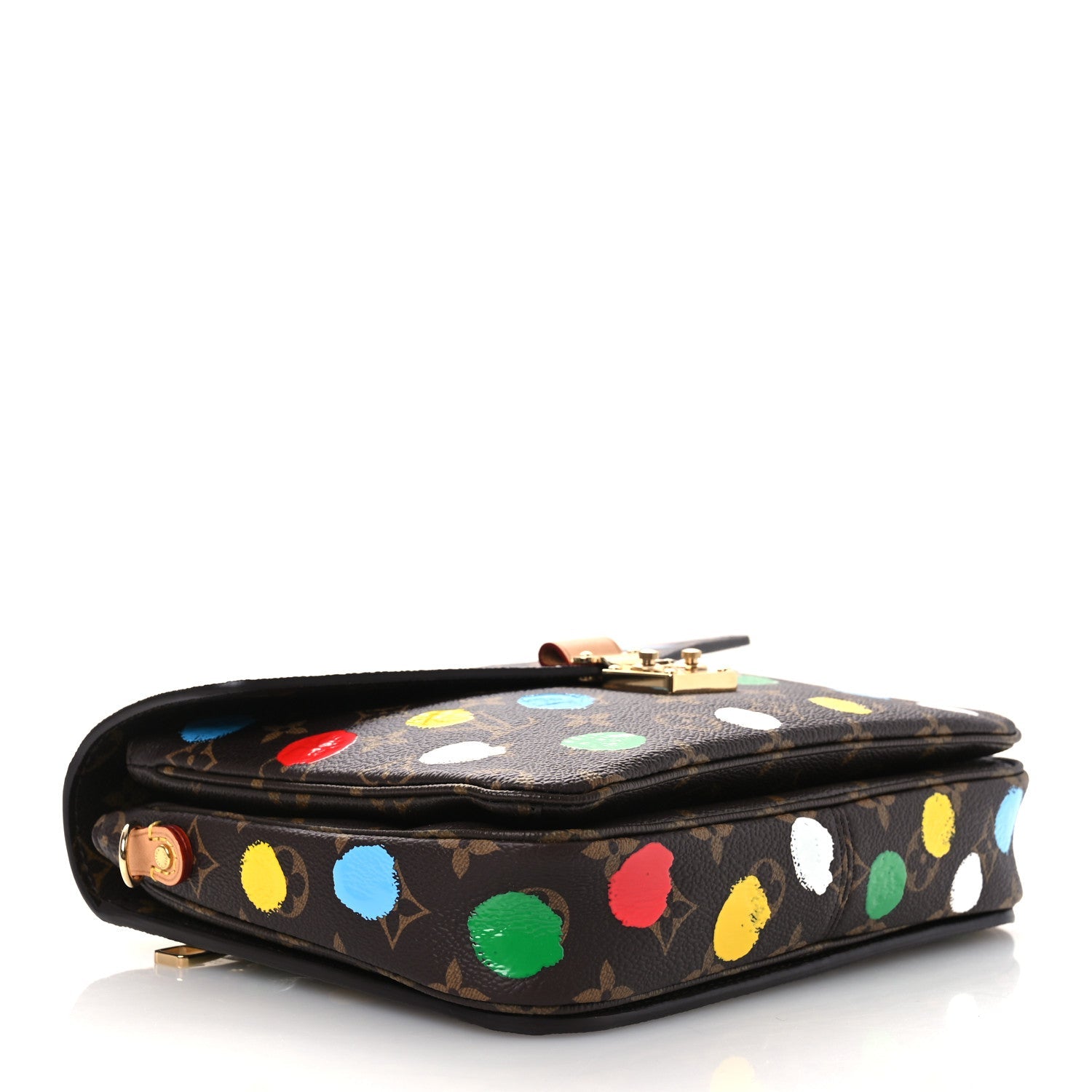 LV x YK Monogram Painted Dots Pochette Métis