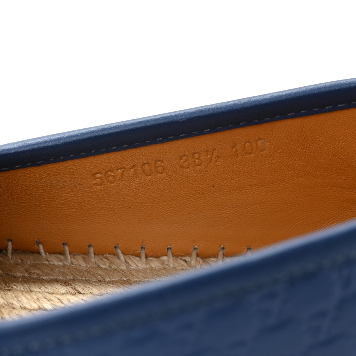 Microguccissima Signature Espadrilles 38.5 Caspian