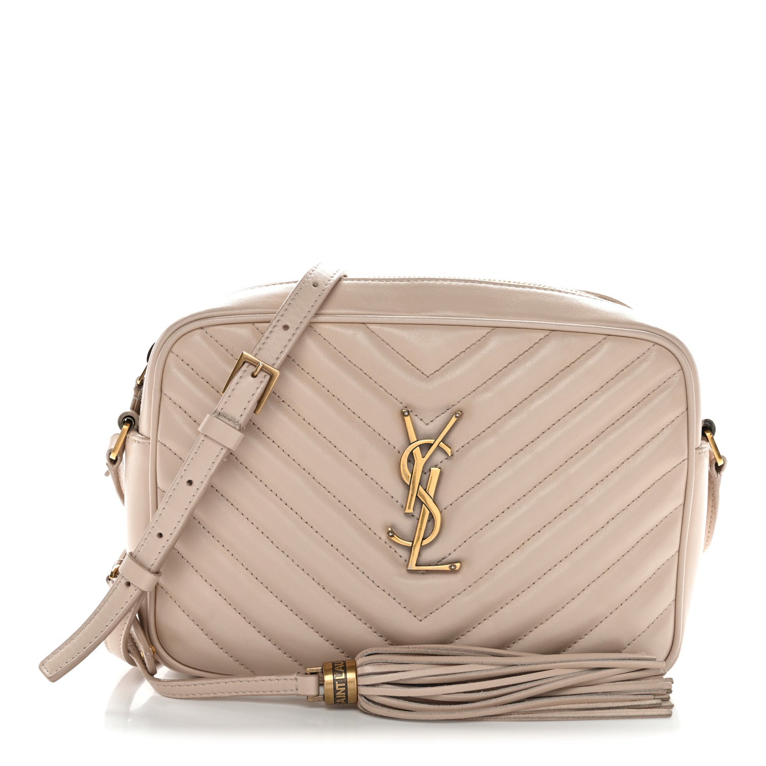 Calfskin Matelasse Monogram Lou Camera Bag Light Pink