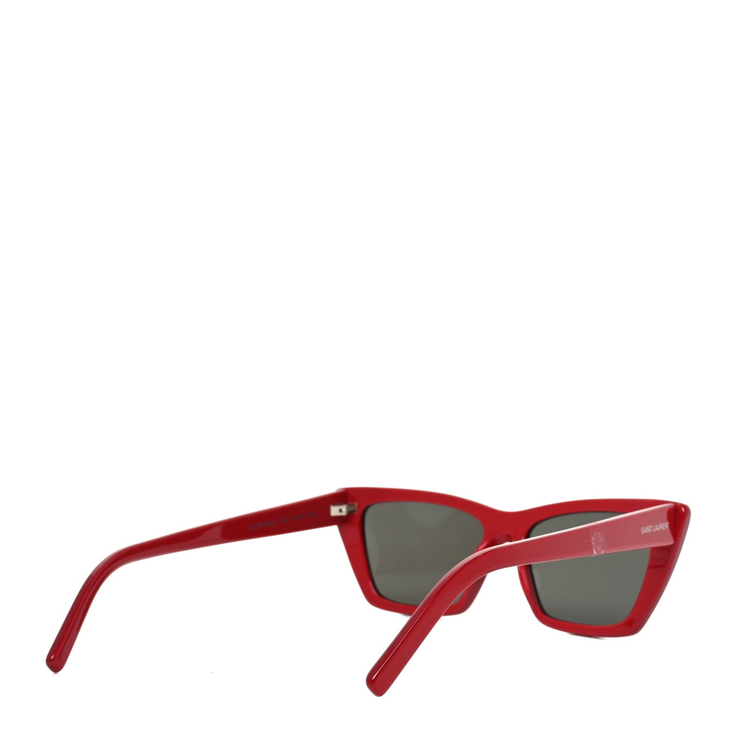 Mica SL 276 Acetate Cat Eye Sunglasses Red