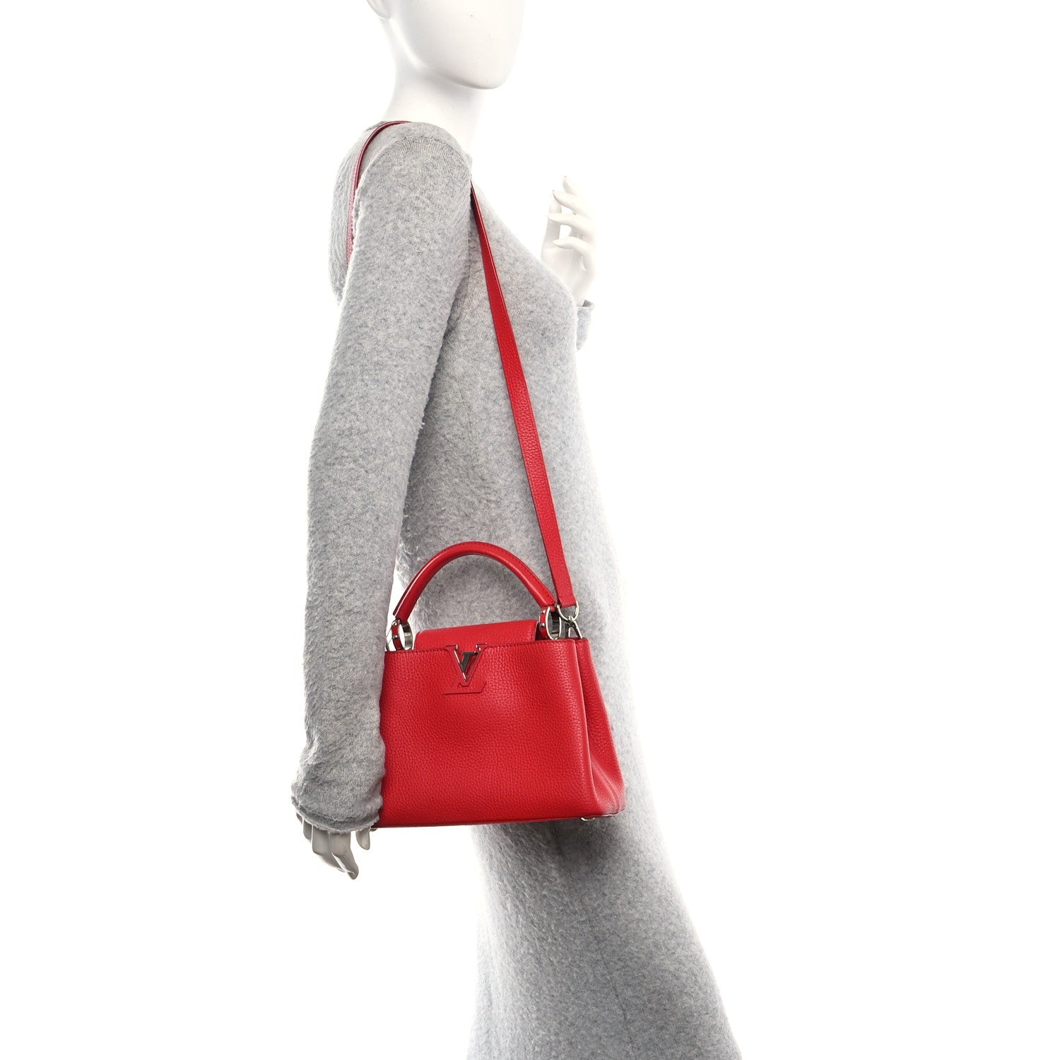 Taurillon Capucines BB Scarlet Red