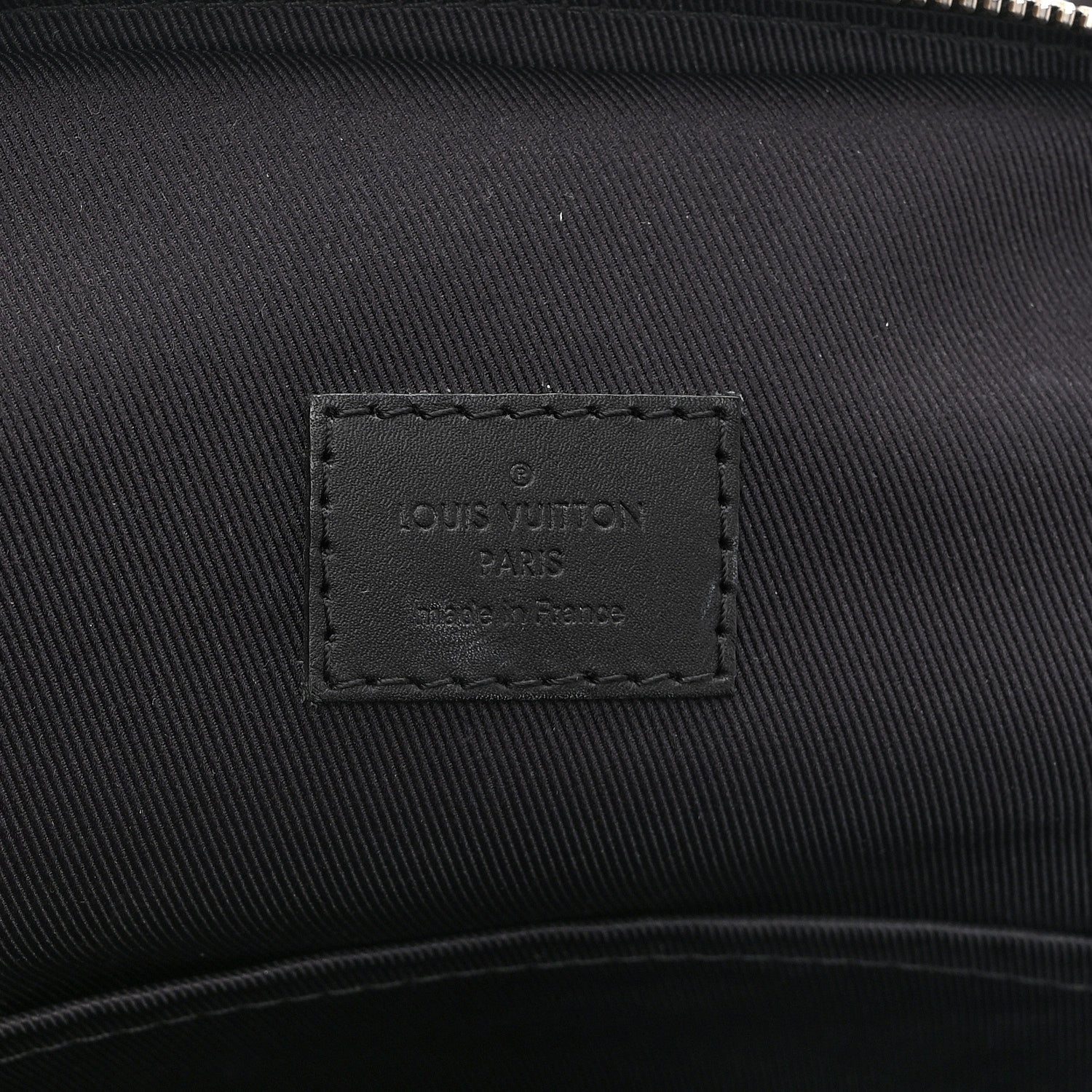 Damier Graphite Avenue Sling Bag Onyx Silver