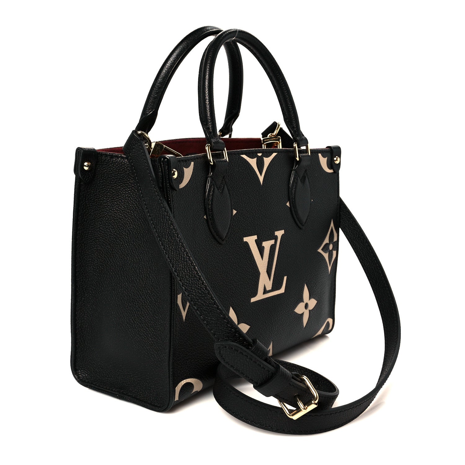 Empreinte Monogram Giant Onthego PM Black Beige