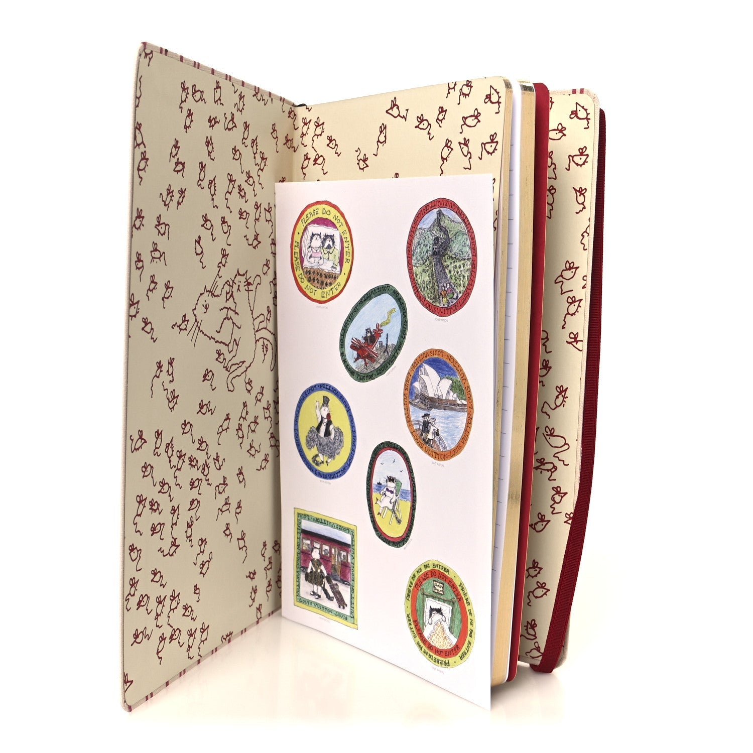 Grace Coddington Jane Notebook MM Stickers