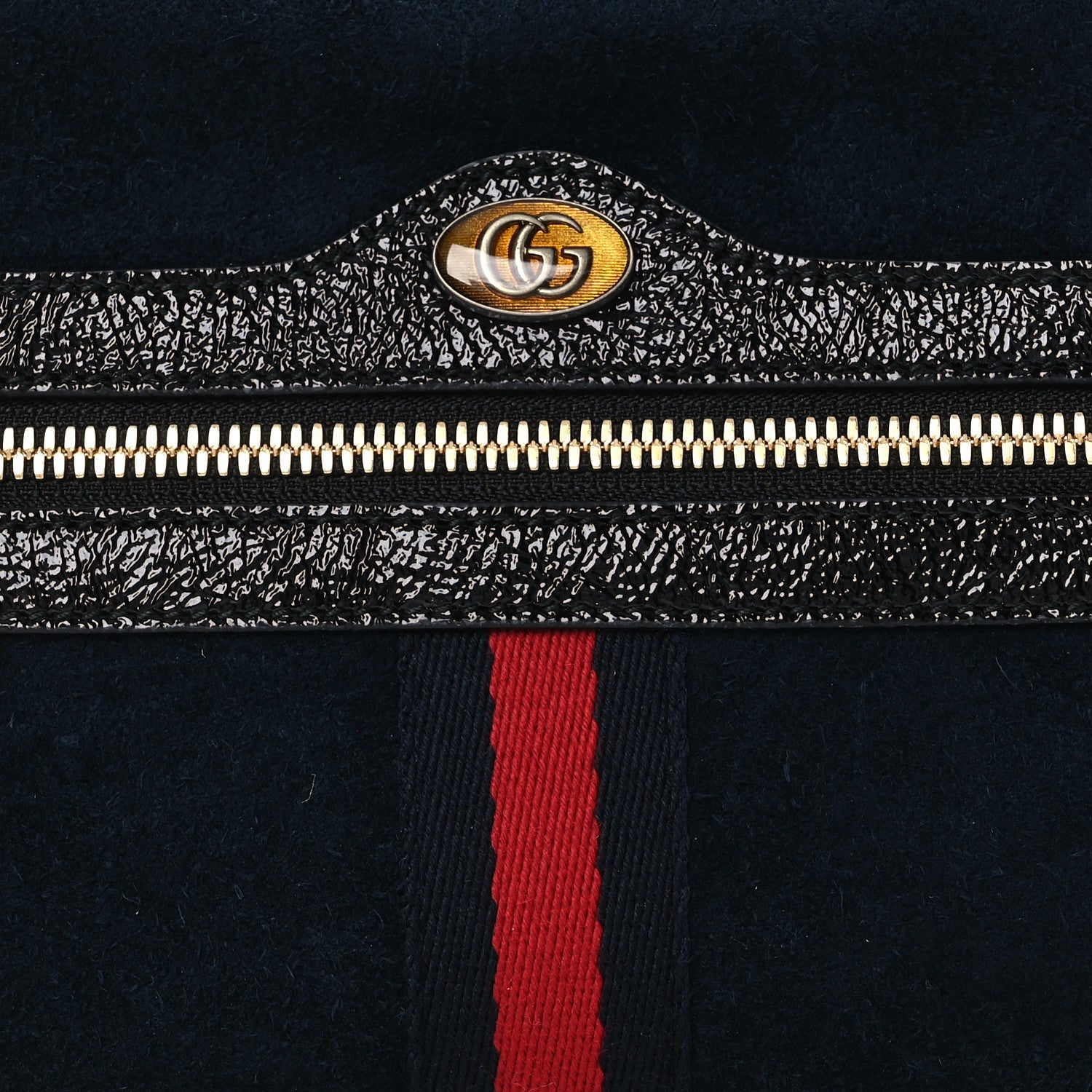 Suede Small Ophidia Belt Bag 85 34 Black