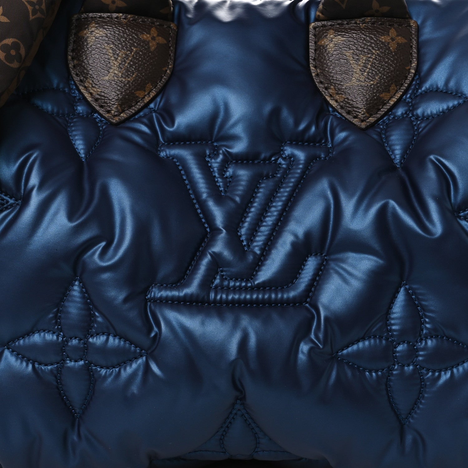 Econyl Mini Monogram Pillow Speedy Bandouliere 25 Navy