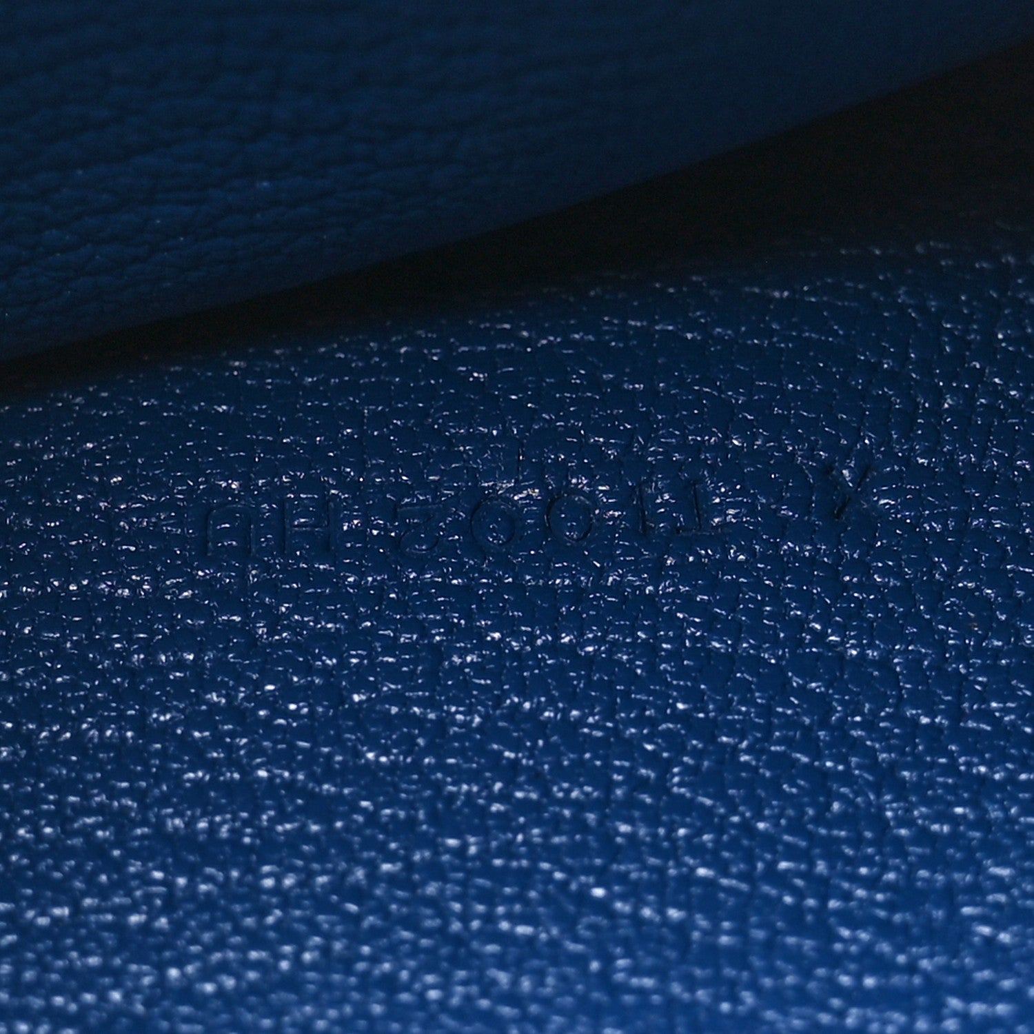 Chevre Mysore Bearn Gusset Wallet Bleu Agate