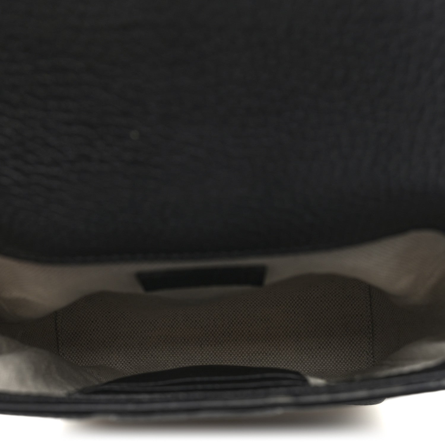 Piuma Calfskin Jumbo GG Embossed Small Messenger Bag Black