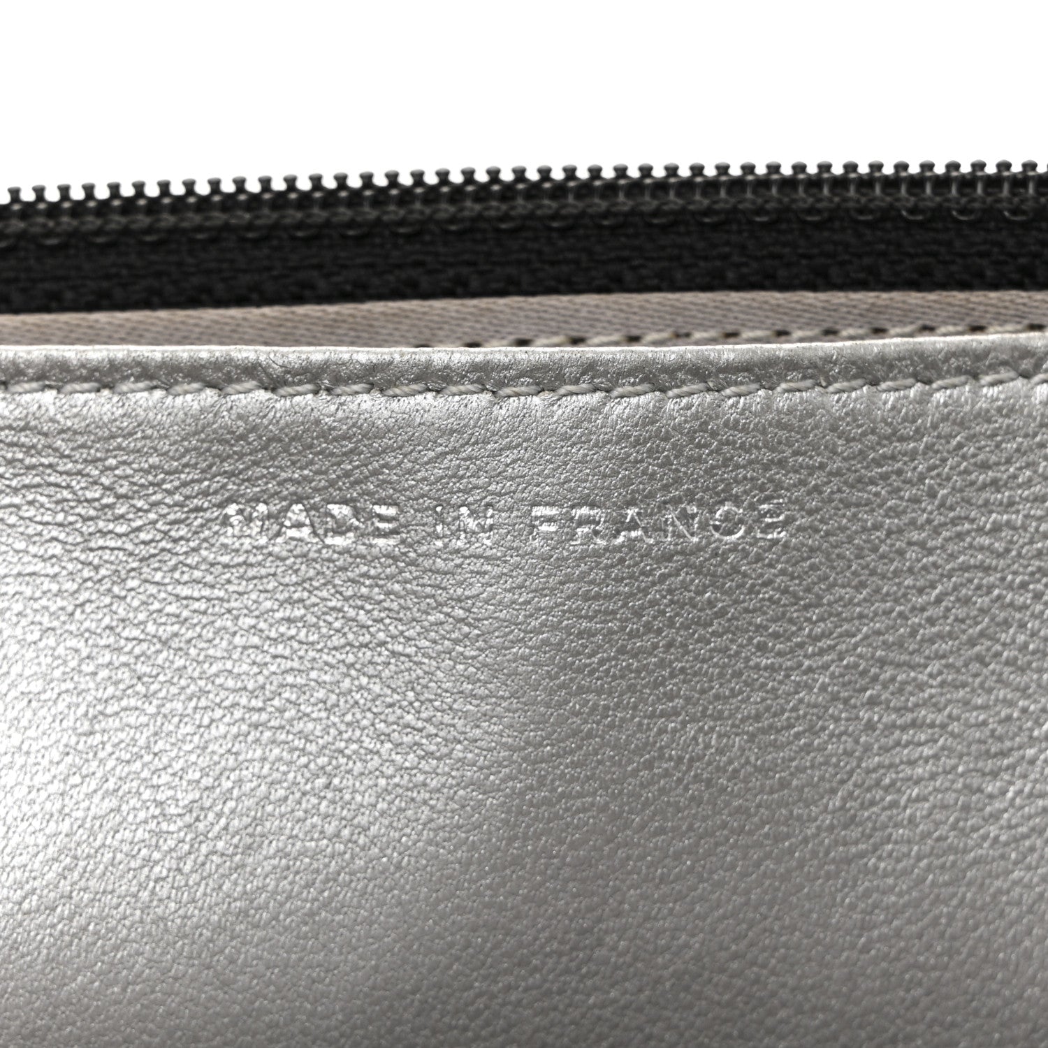 Lambskin Camellia Embossed Wallet on Chain WOC