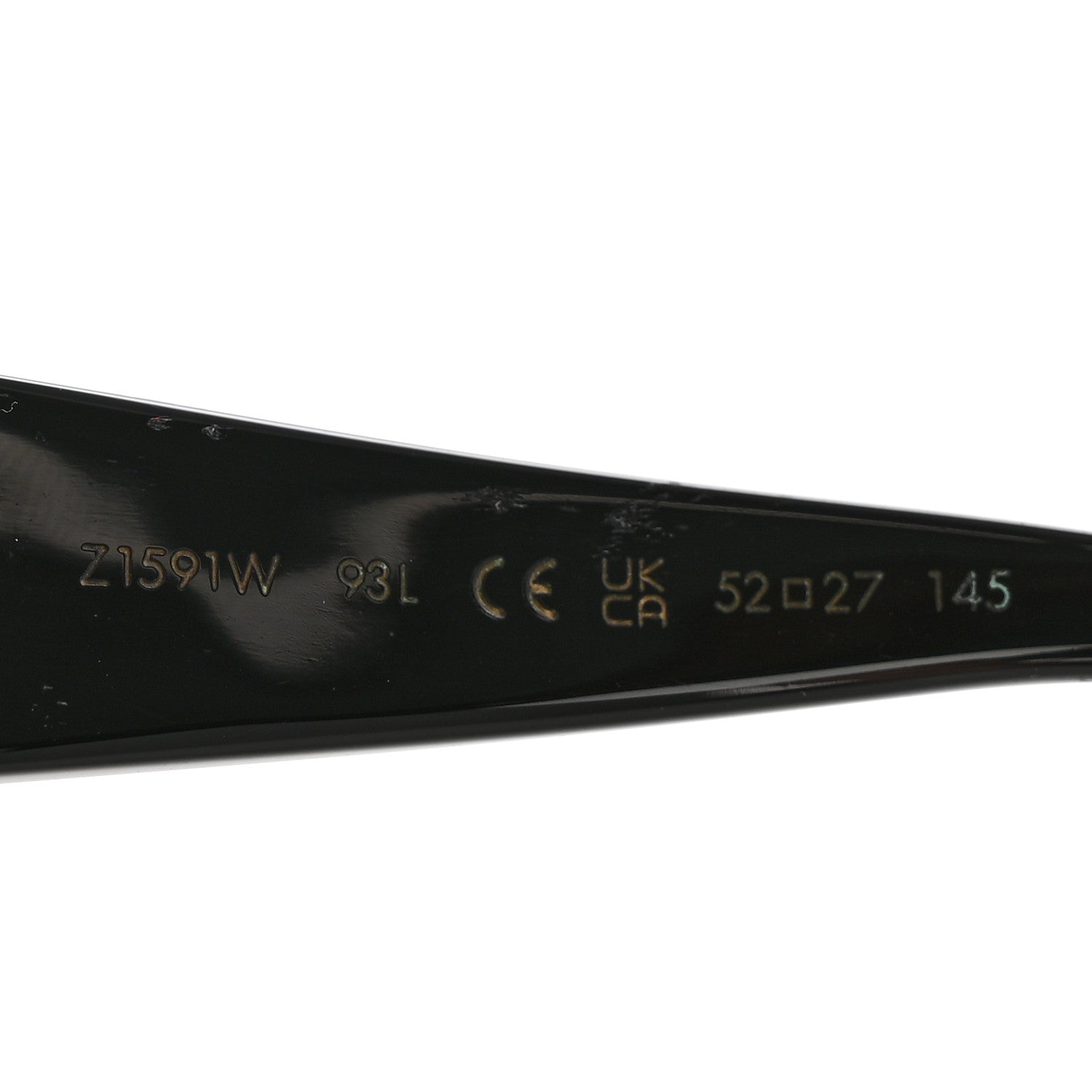 X NIGO Acetate 1.1 Zillionaires Sunglasses Z1591W Black