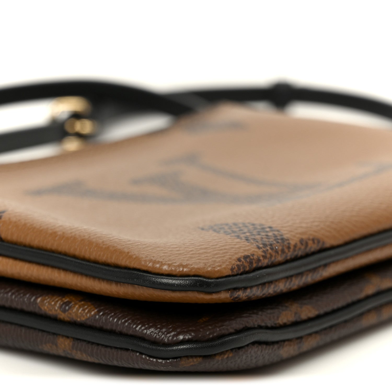 Reverse Monogram Giant Double Zip Pochette