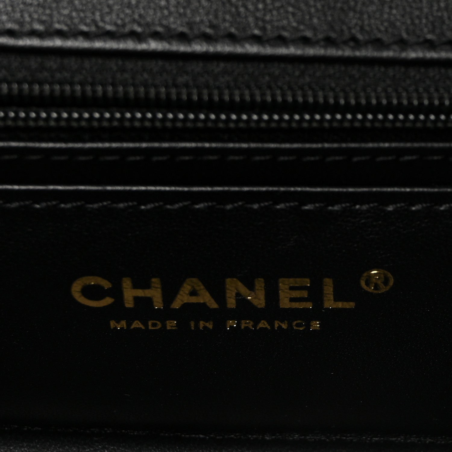 Shiny Calfskin Quilted Top Handle Box Bag Black