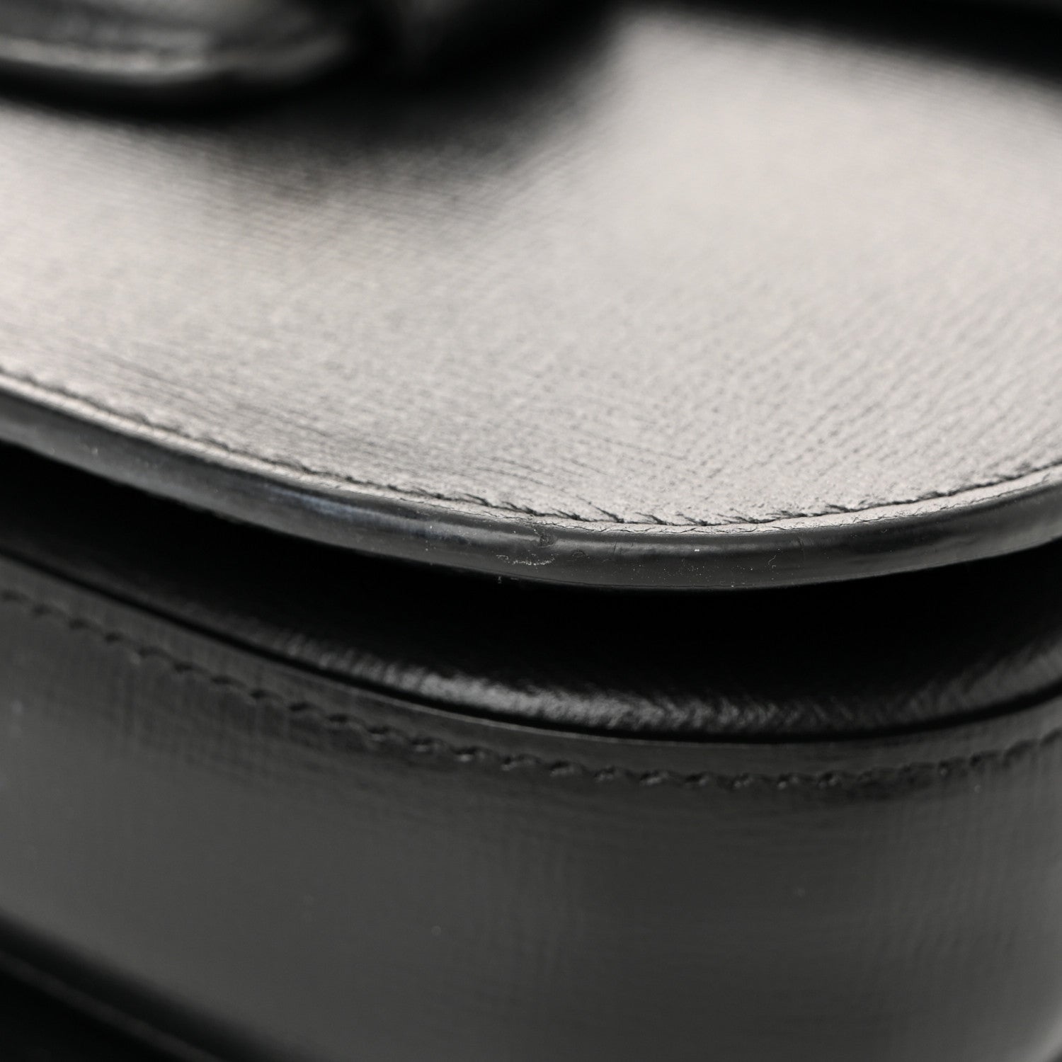 Azalea Calfskin Horsebit 1955 Shoulder Bag Black