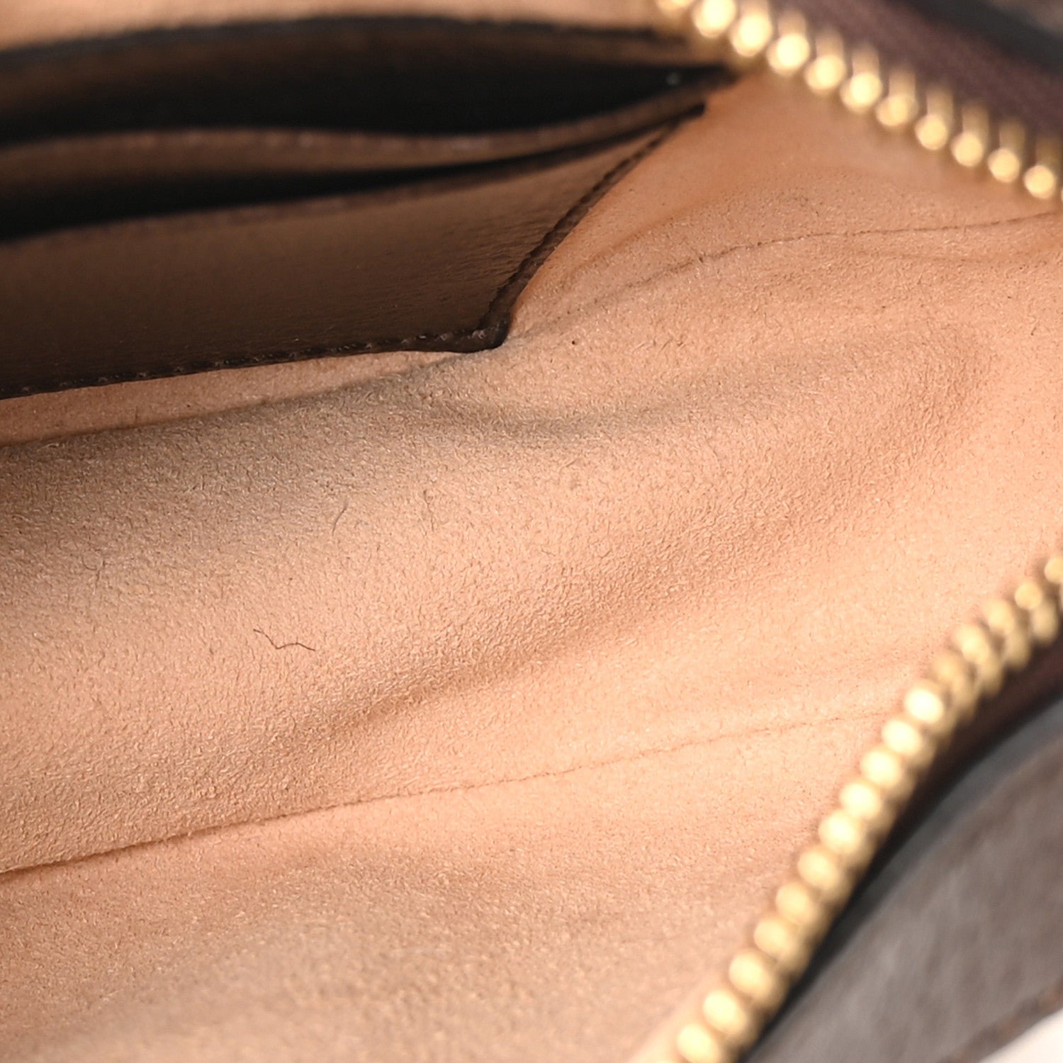 GG Supreme Monogram Textured Calfskin Web Mini Ophidia Half Moon Hobo Beige Ebony New Acero