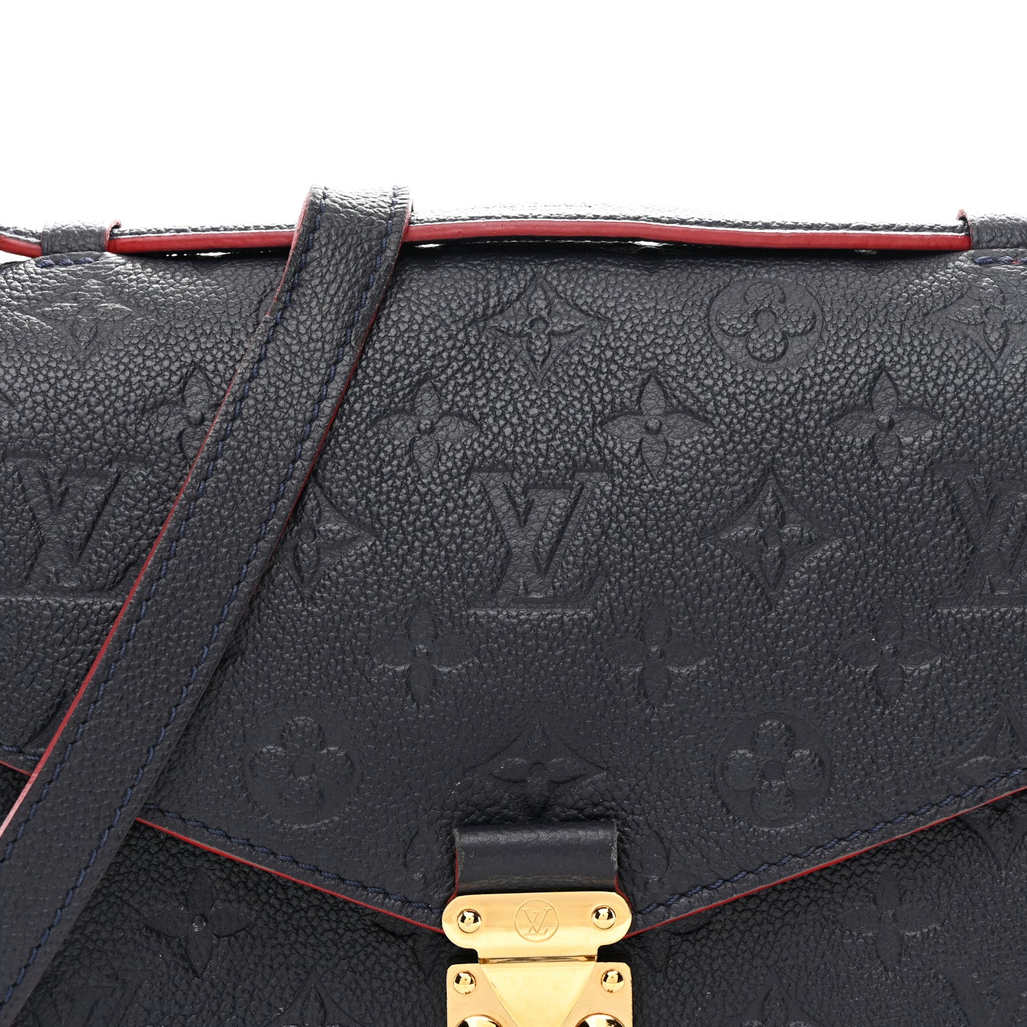 Empreinte Pochette Metis Marine Rouge