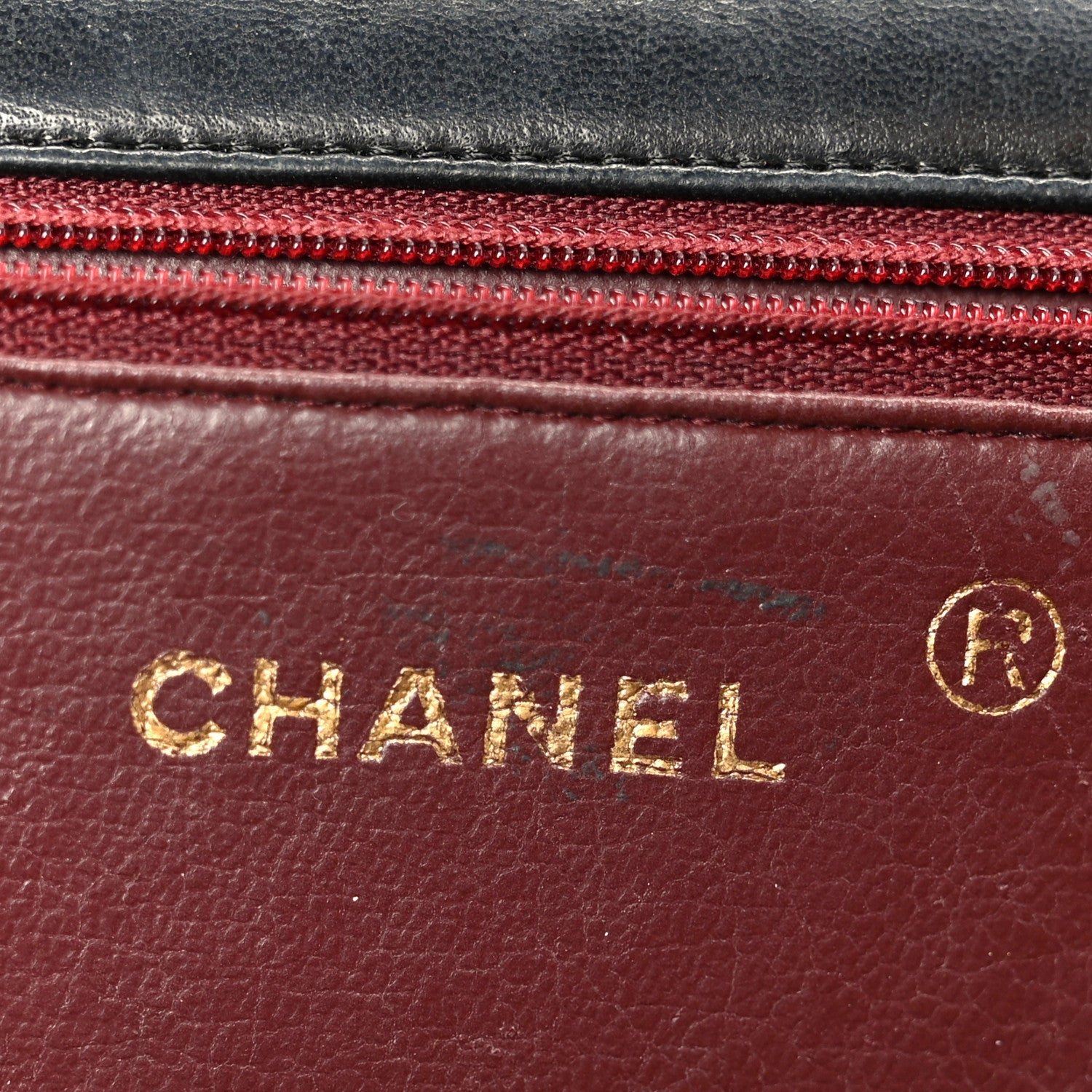 Lambskin Quilted Medium Single Flap Black