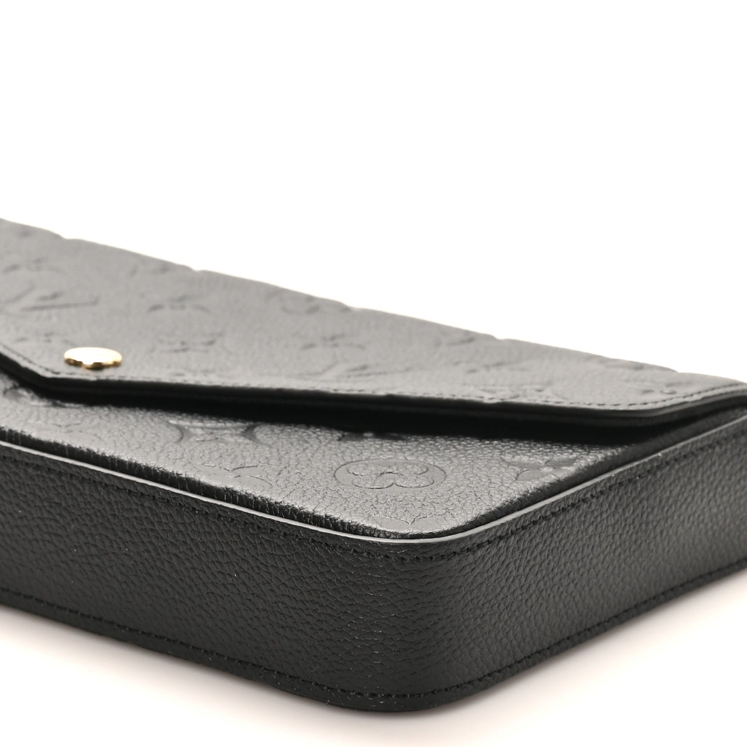 Empreinte Pochette Felicie Chain Wallet Black
