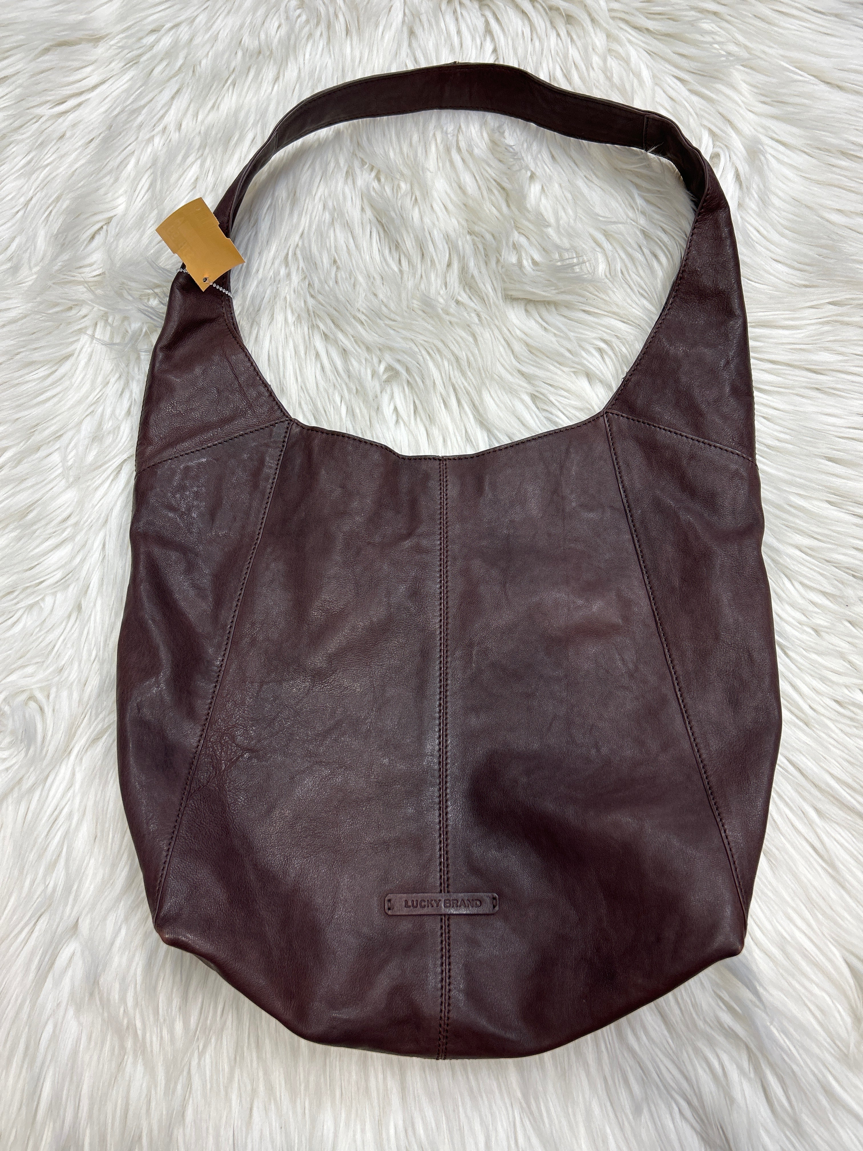 Handbag By Lucky Brand In Brown, Size:Large NWT