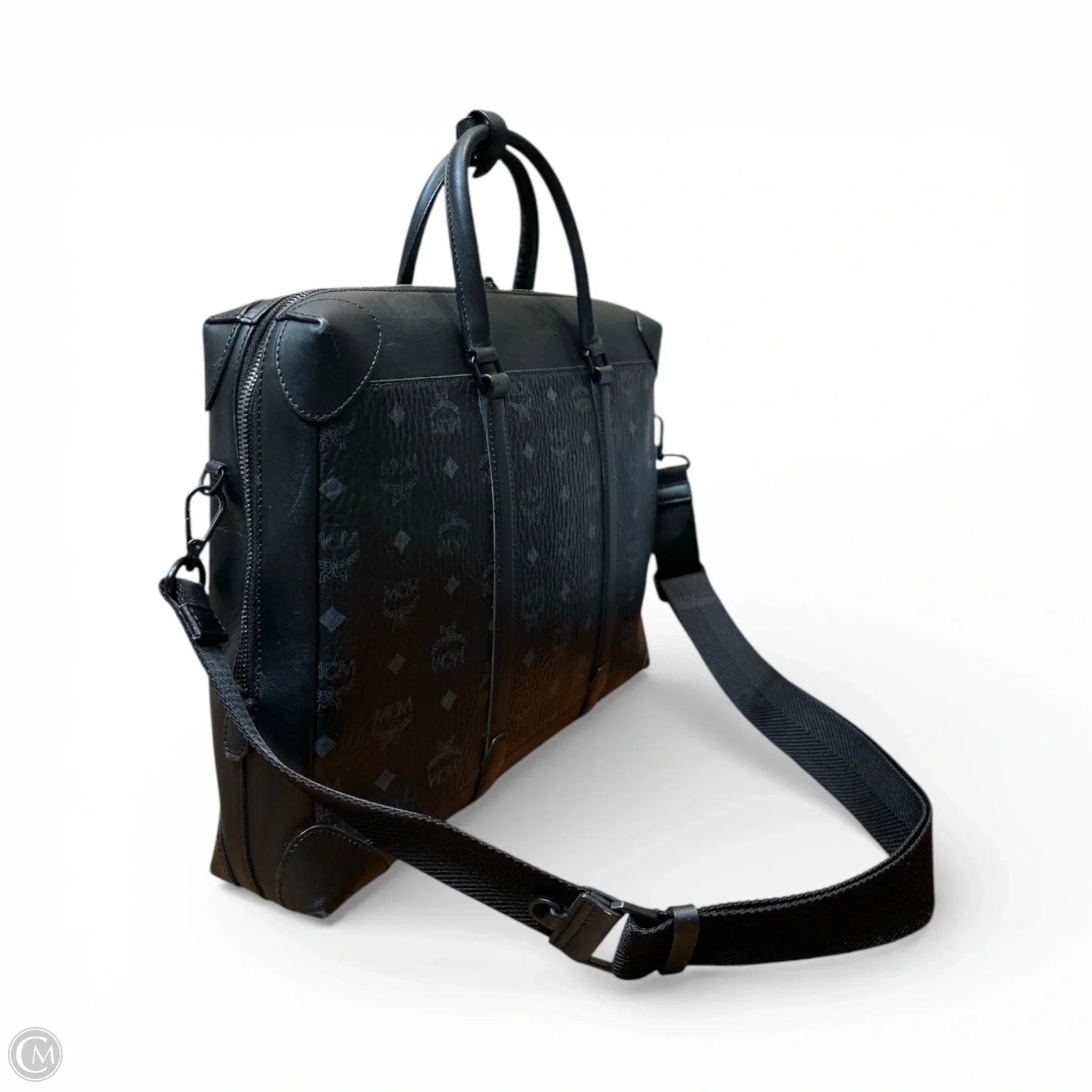 Laptop Bag Luxury Designer By Mcm, Size: Large