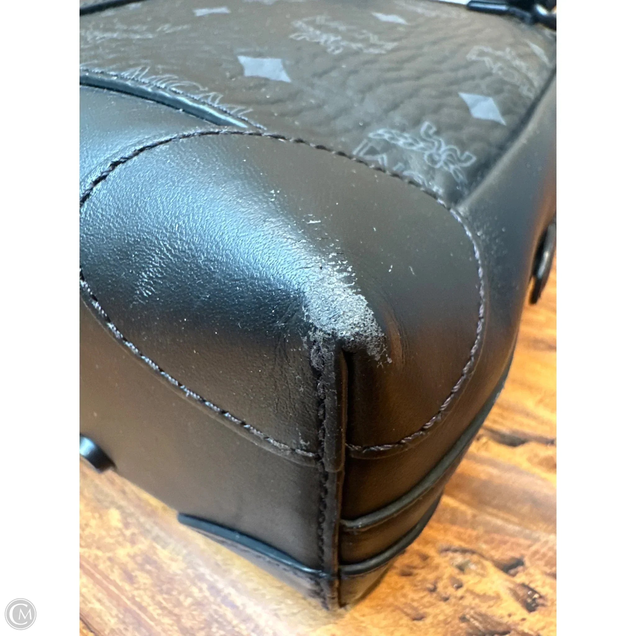 Laptop Bag Luxury Designer By Mcm, Size: Large