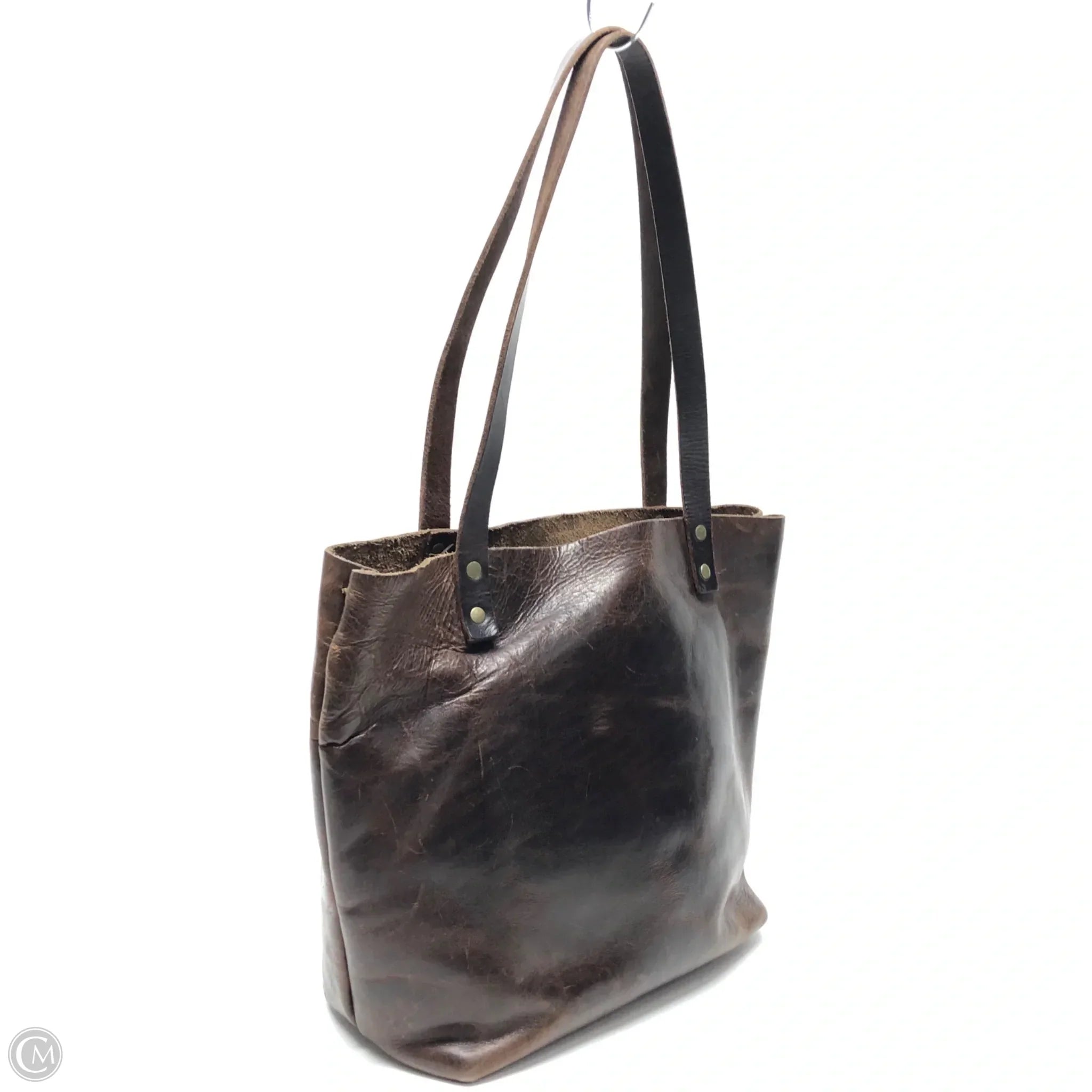 Tote Leather By Portland Leather, Size: Small