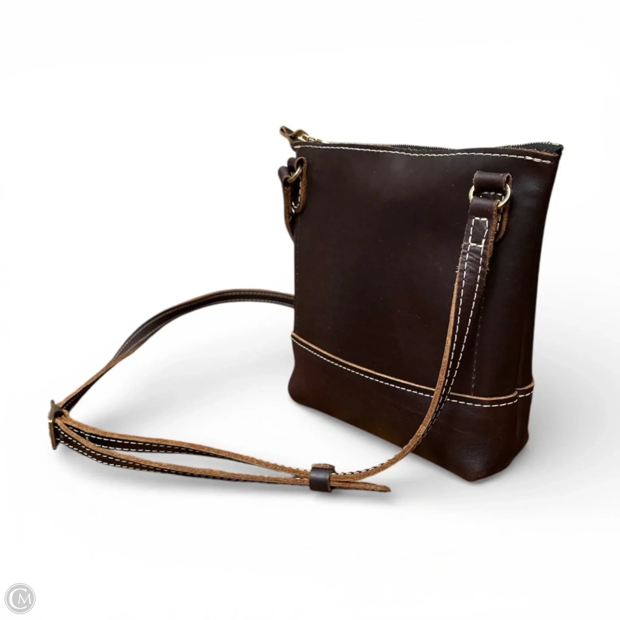 Crossbody Leather By Portland Leather, Size: Small