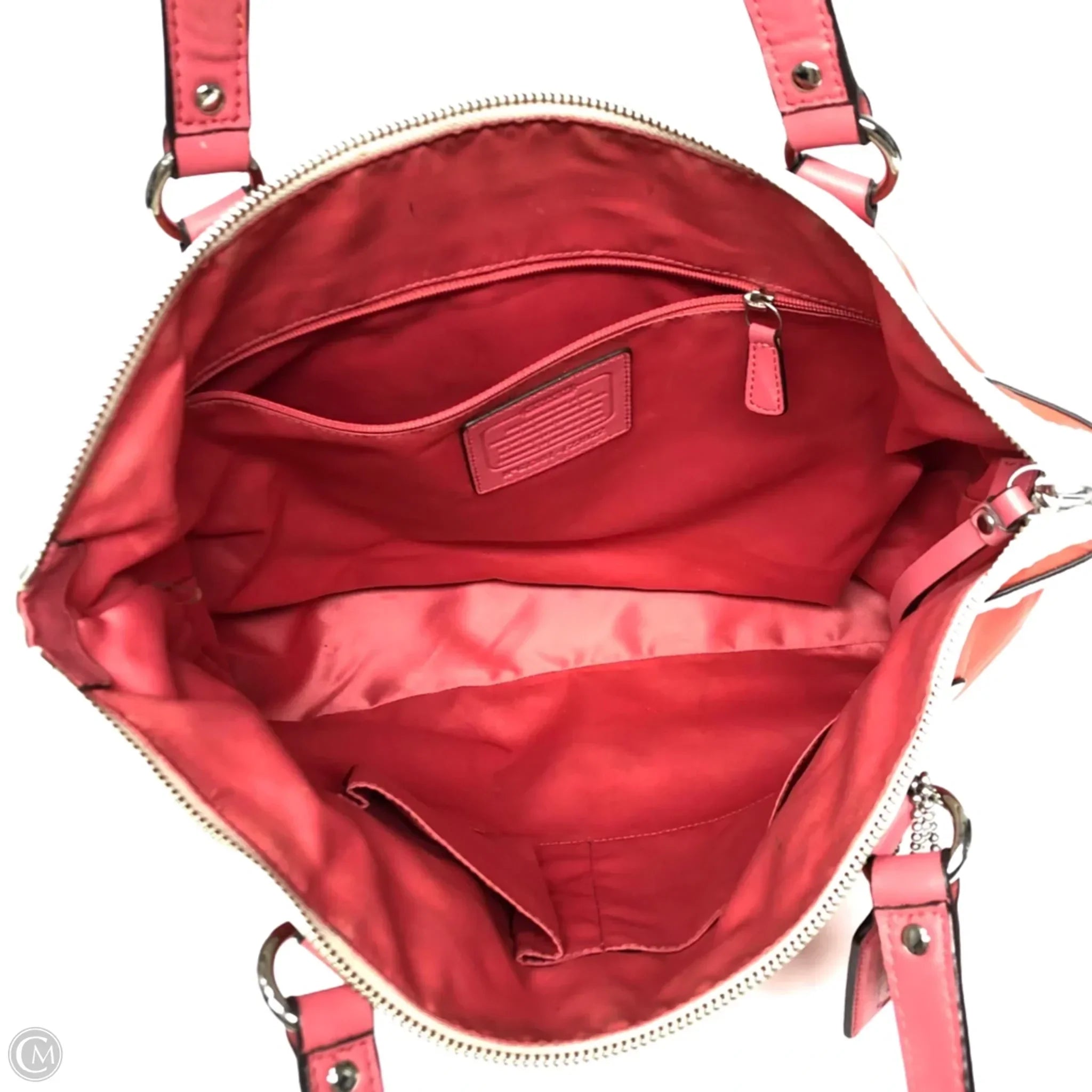 Handbag Designer By Coach, Size: Medium