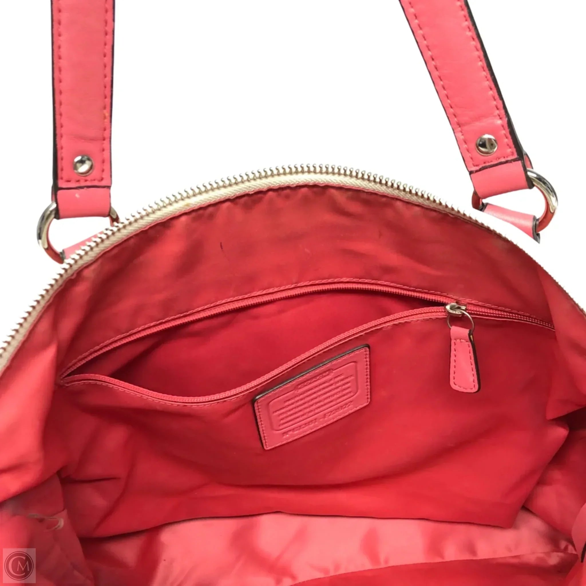 Handbag Designer By Coach, Size: Medium