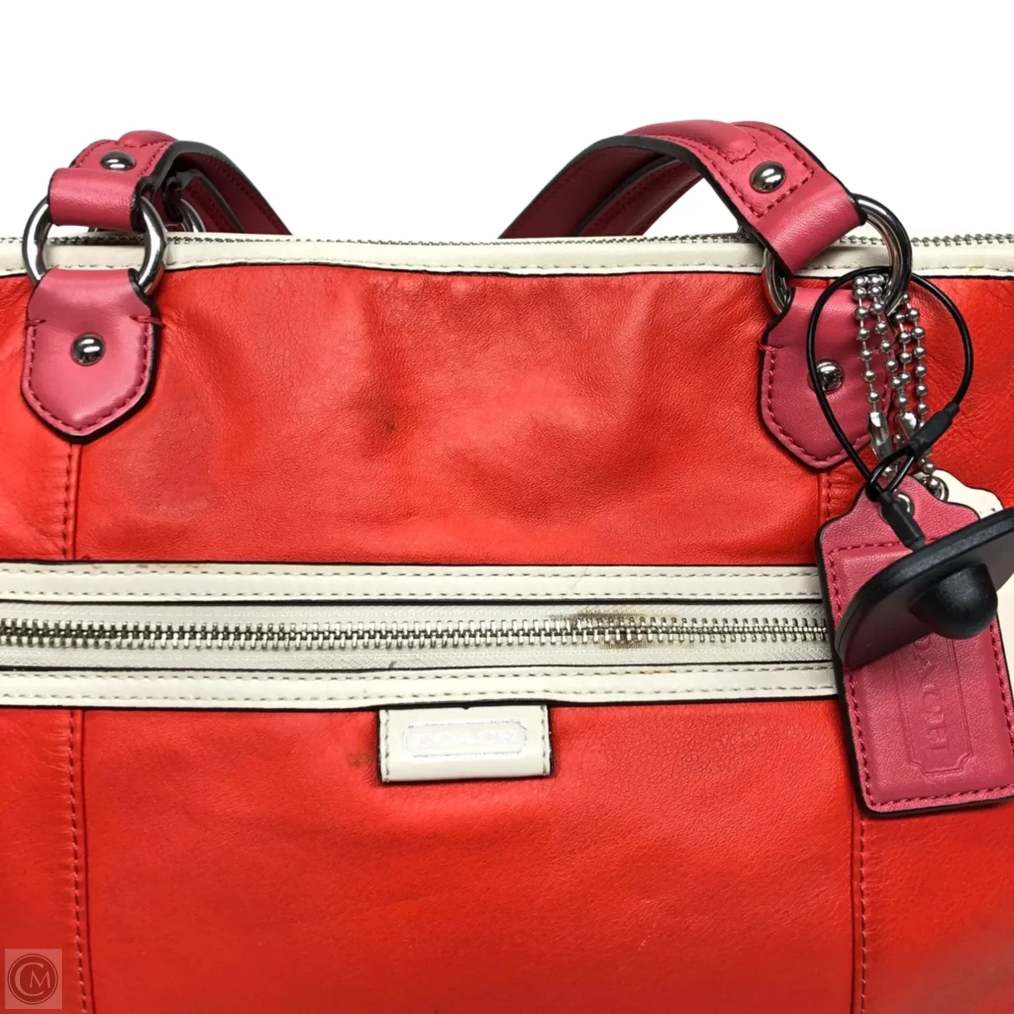 Handbag Designer By Coach, Size: Medium