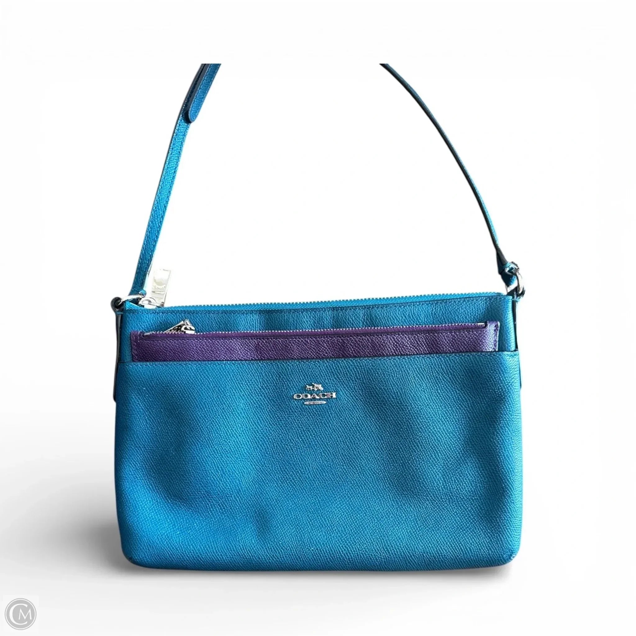 Crossbody Designer By Coach, Size: Large