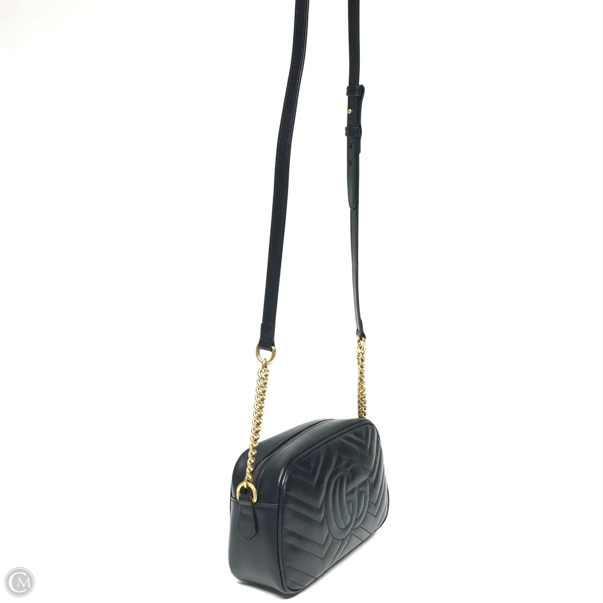 Crossbody Luxury Designer By Gucci, Size: Small