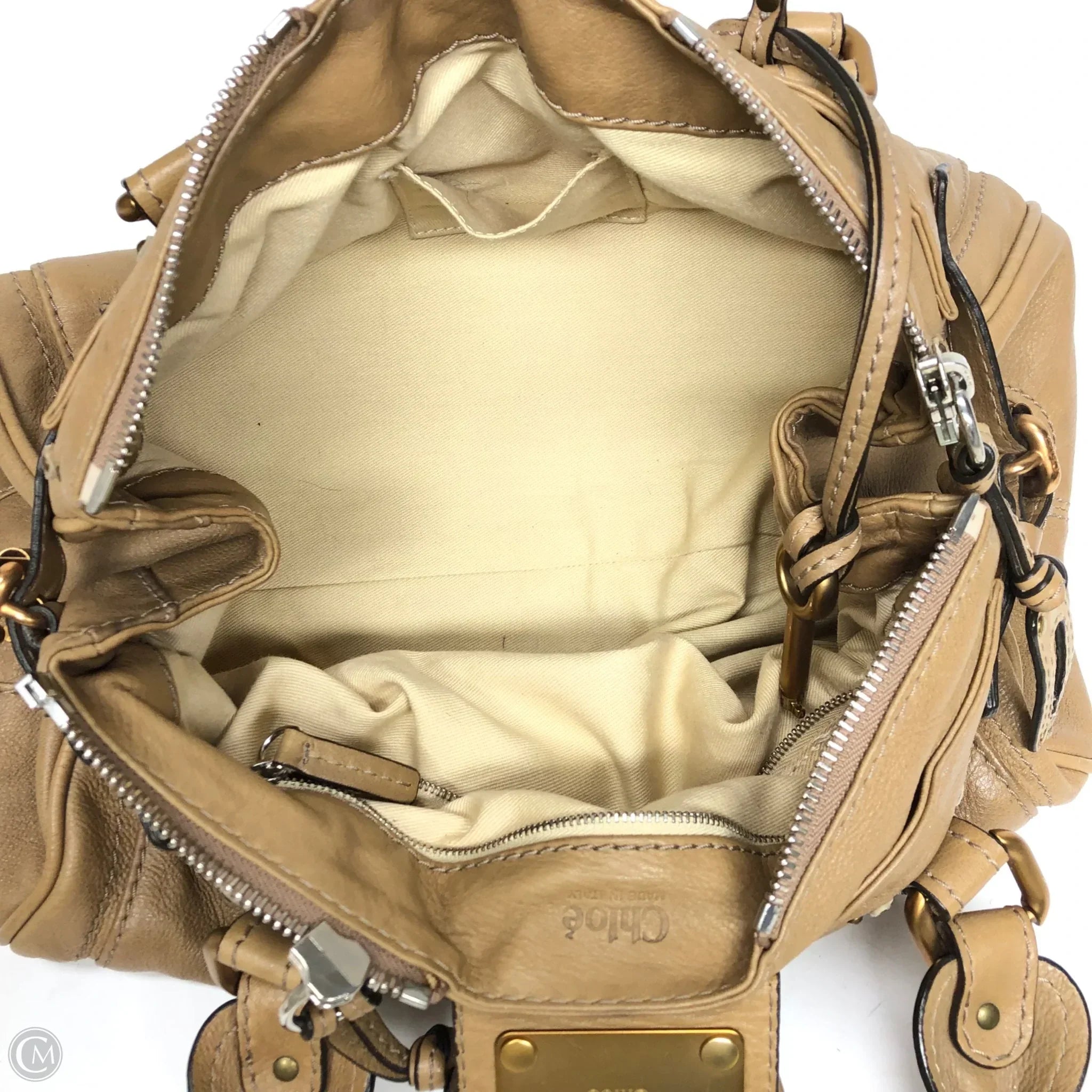 Handbag Luxury Designer By Chloe, Size: Medium