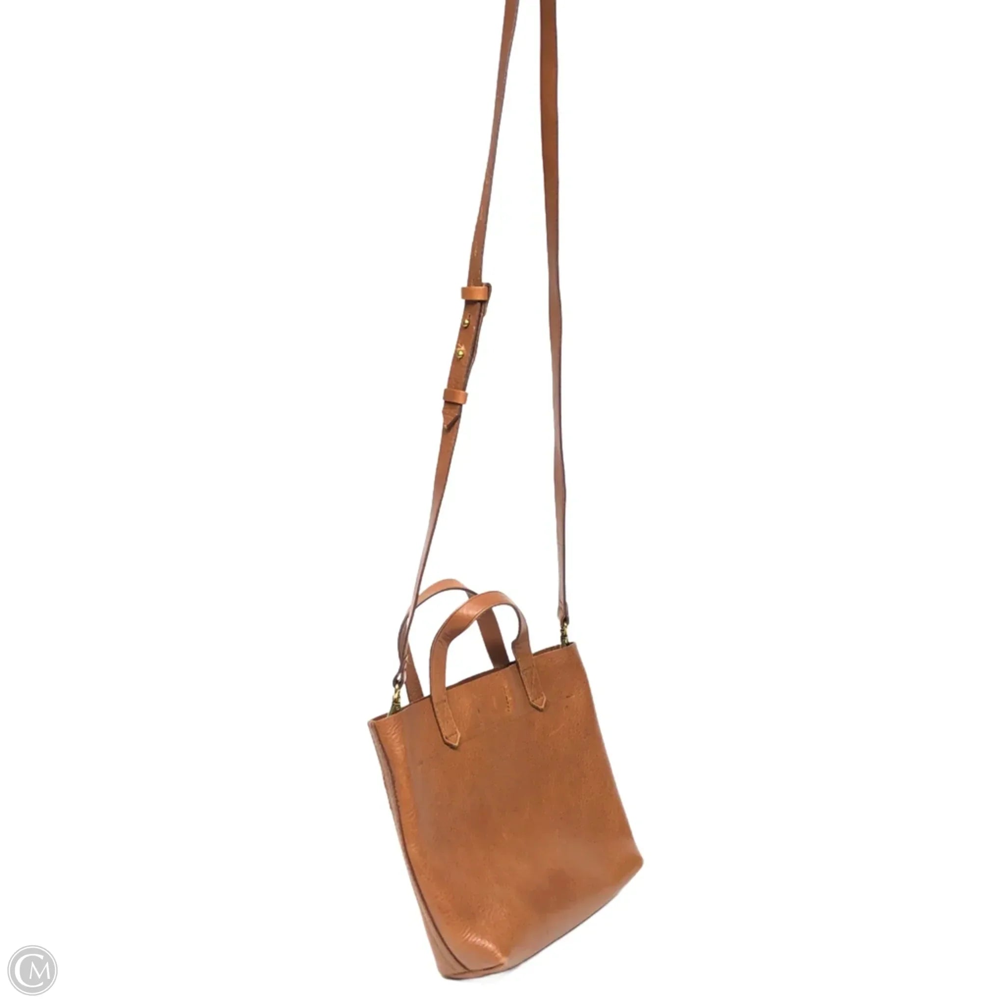 Crossbody Leather By Madewell, Size: Small