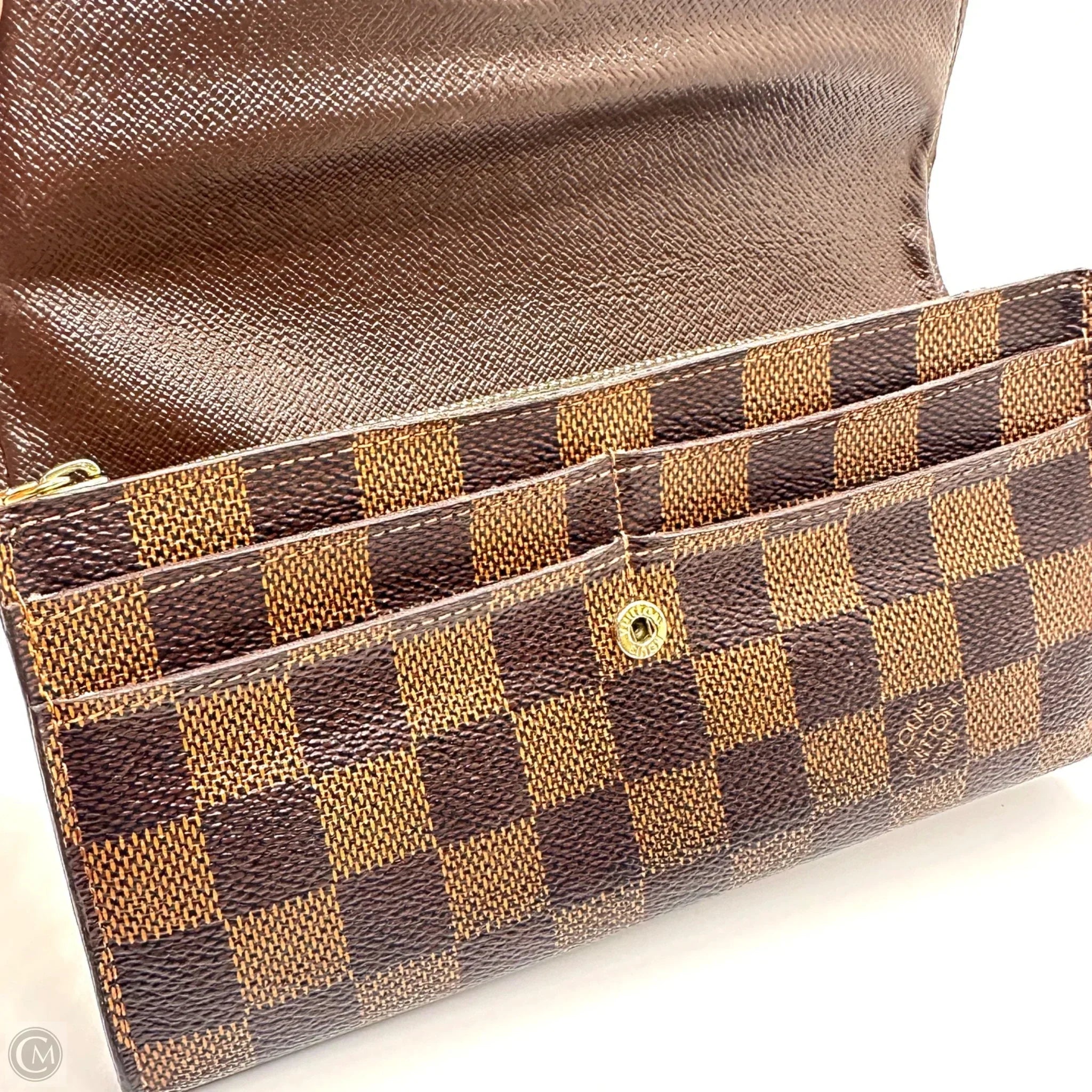 Wallet Luxury Designer By Louis Vuitton, Size: Large
