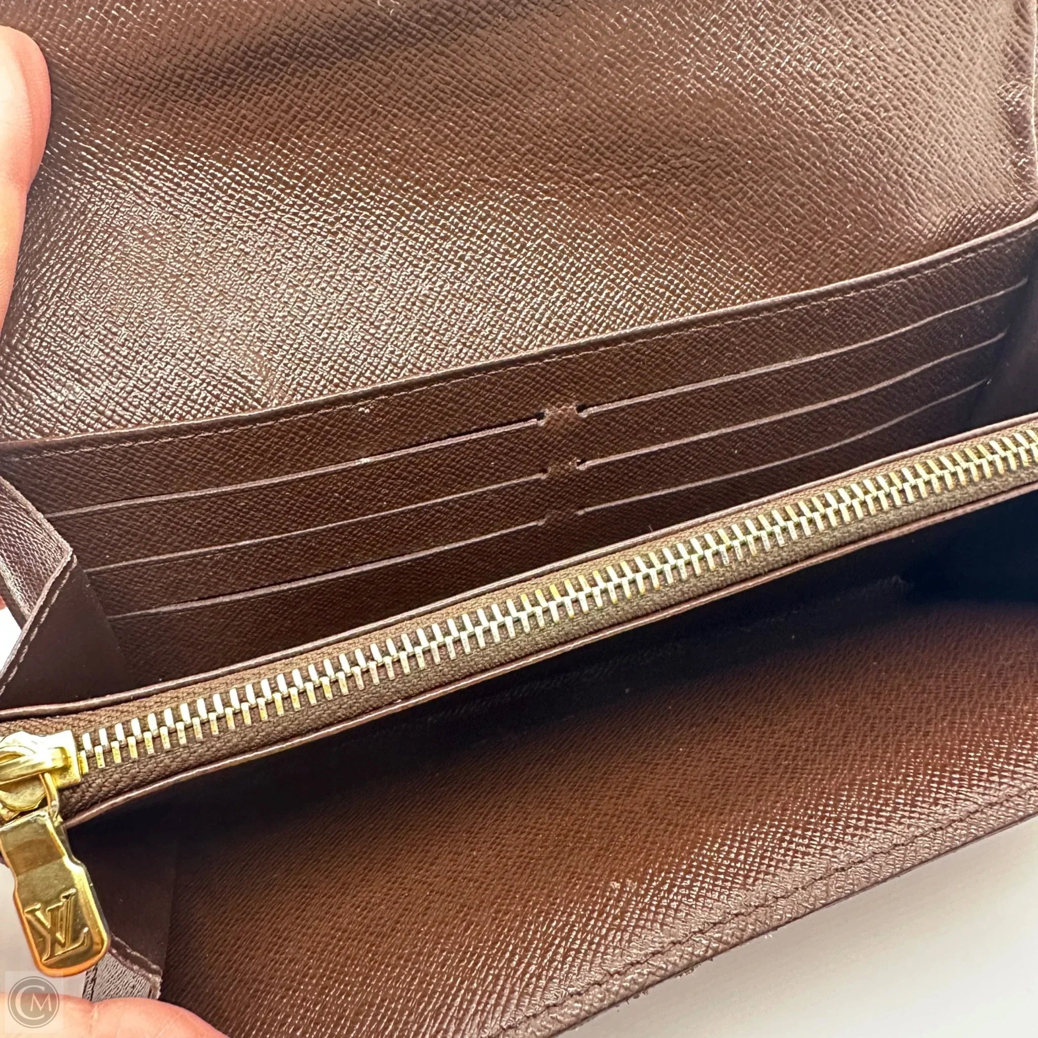 Wallet Luxury Designer By Louis Vuitton, Size: Large