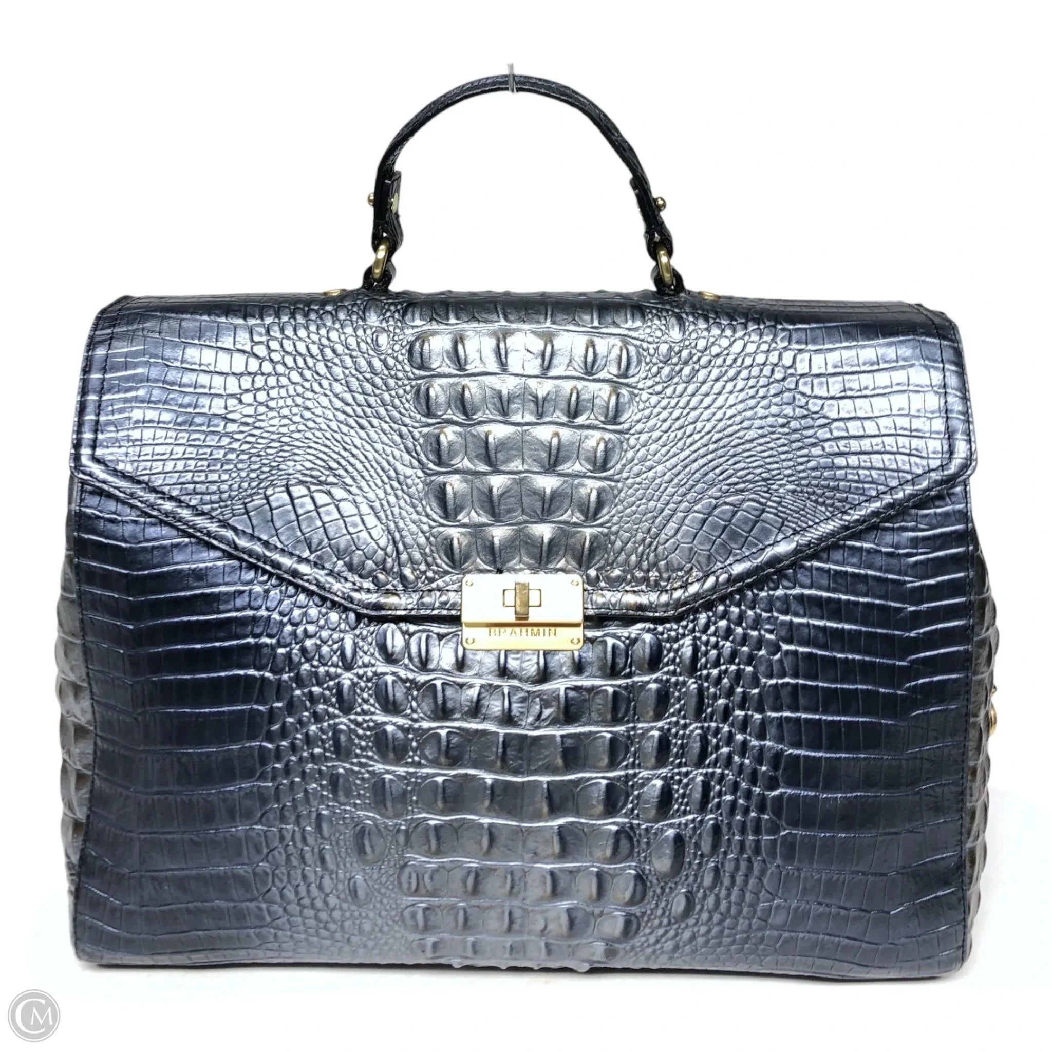 Handbag Designer By Brahmin, Size: Large