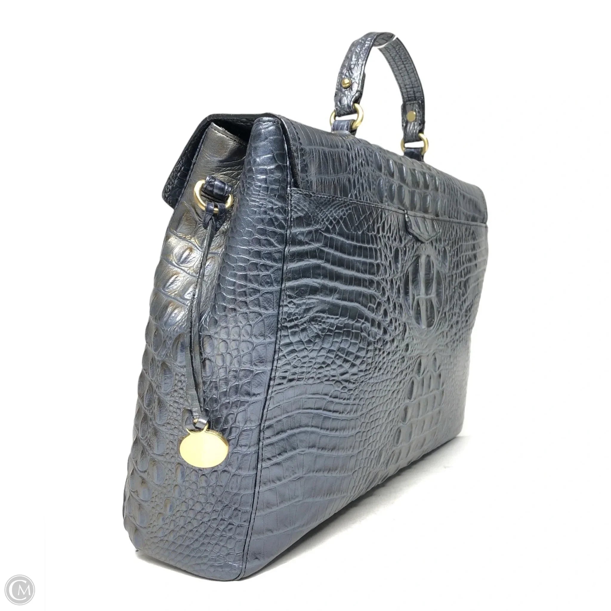 Handbag Designer By Brahmin, Size: Large