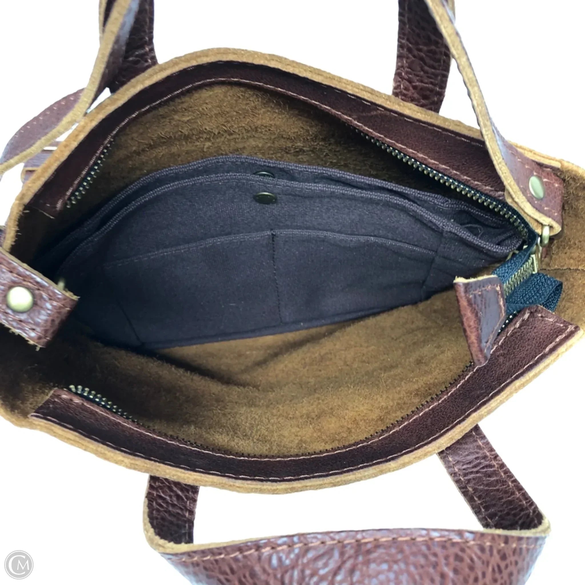 Crossbody Leather By Portland Leather, Size: Medium