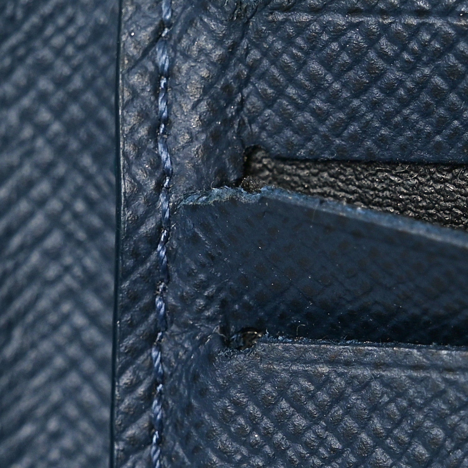 Epi Initials Pocket Organizer Blue Marine